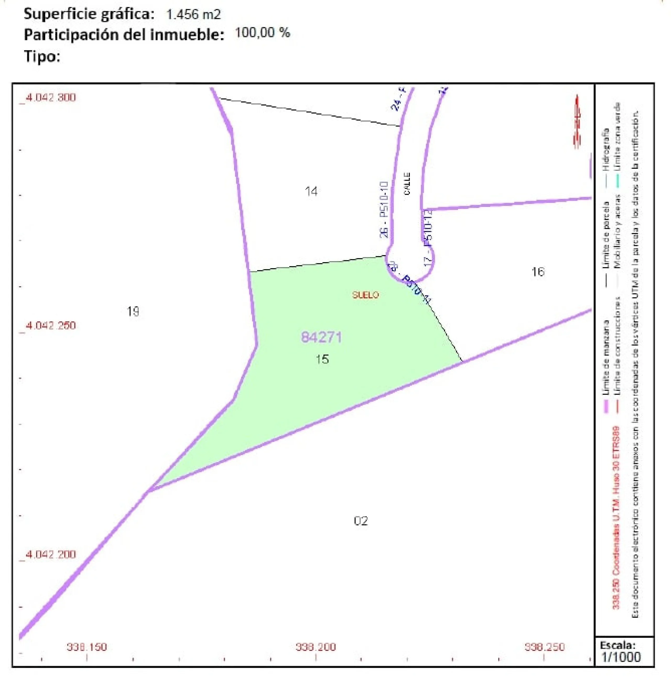 Fantastic, large, elevated, corner plot available in El Rosario.
