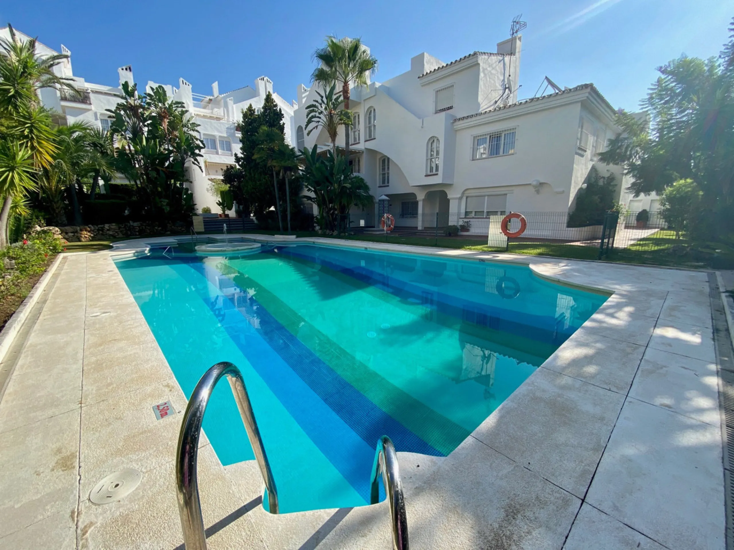 This impressive apartment is situated in the prestigious Nagüeles area on the renowned Marbella Golden Mile, offering a prime location in Marbella, Malaga. The property provides convenient access to a range of amenities and is ideally positioned near tran