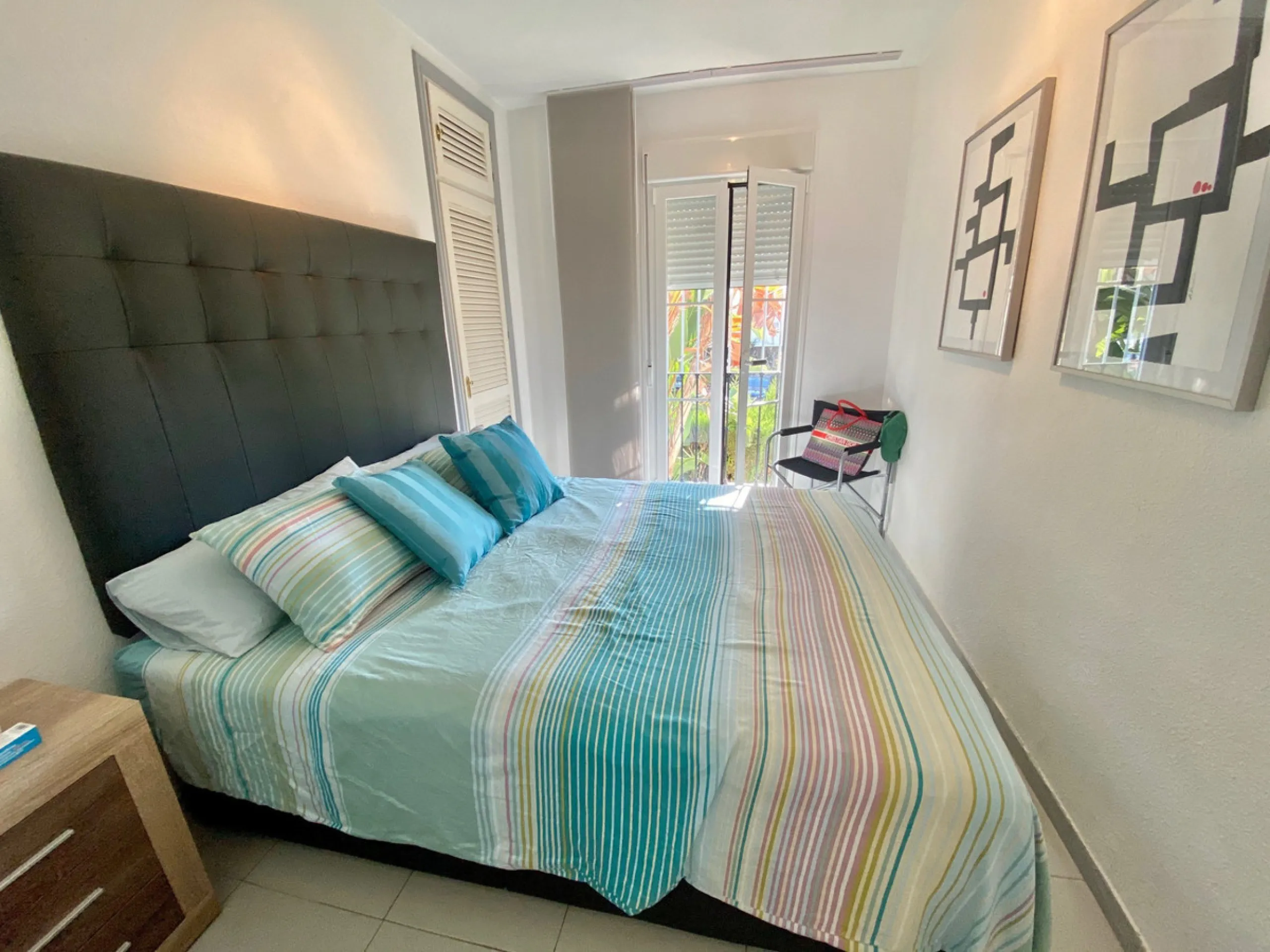 This impressive apartment is situated in the prestigious Nagüeles area on the renowned Marbella Golden Mile, offering a prime location in Marbella, Malaga. The property provides convenient access to a range of amenities and is ideally positioned near tran