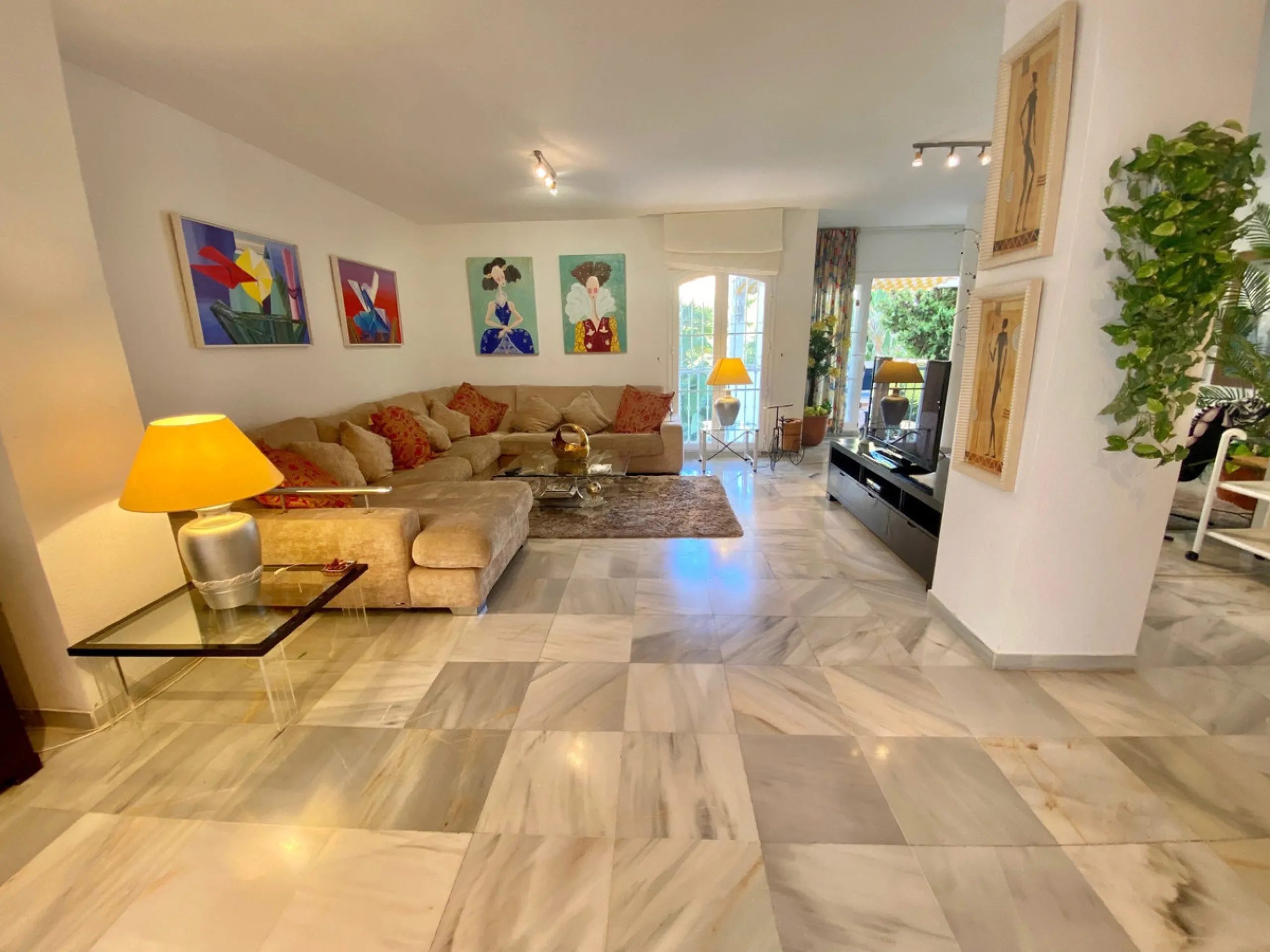 This impressive apartment is situated in the prestigious Nagüeles area on the renowned Marbella Golden Mile, offering a prime location in Marbella, Malaga. The property provides convenient access to a range of amenities and is ideally positioned near tran