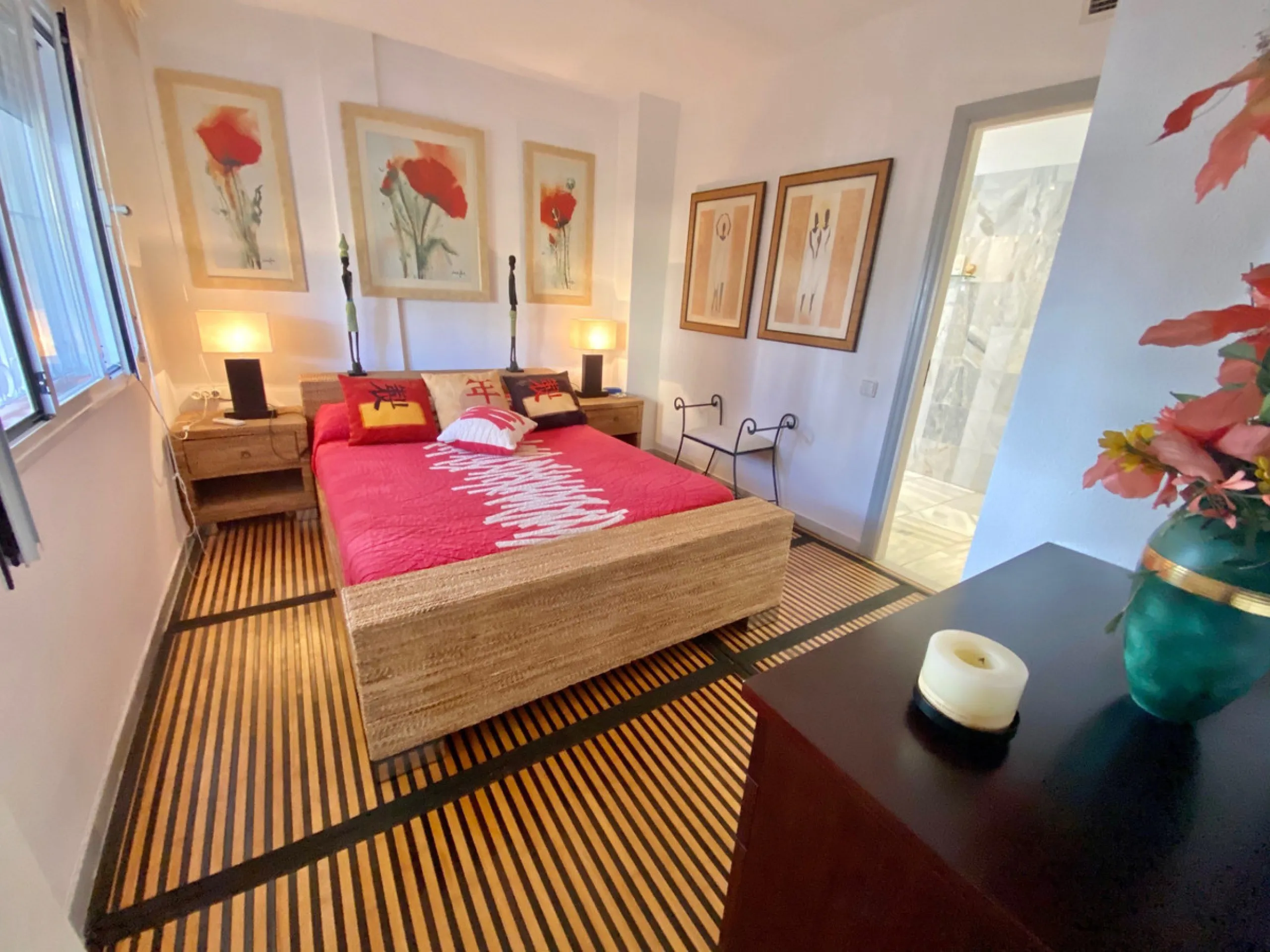 This impressive apartment is situated in the prestigious Nagüeles area on the renowned Marbella Golden Mile, offering a prime location in Marbella, Malaga. The property provides convenient access to a range of amenities and is ideally positioned near tran