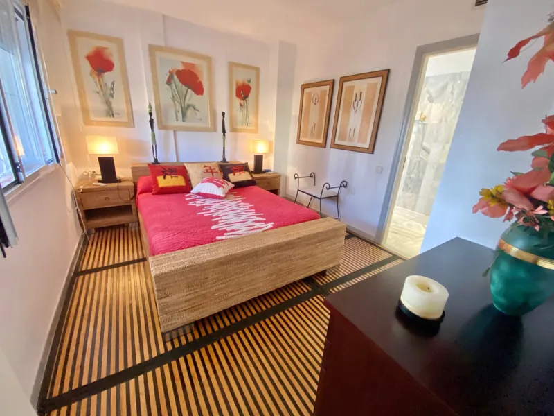 This impressive apartment is situated in the prestigious Nagüeles area on the renowned Marbella Golden Mile, offering a prime location in Marbella, Malaga. The property provides convenient access to a range of amenities and is ideally positioned near tran