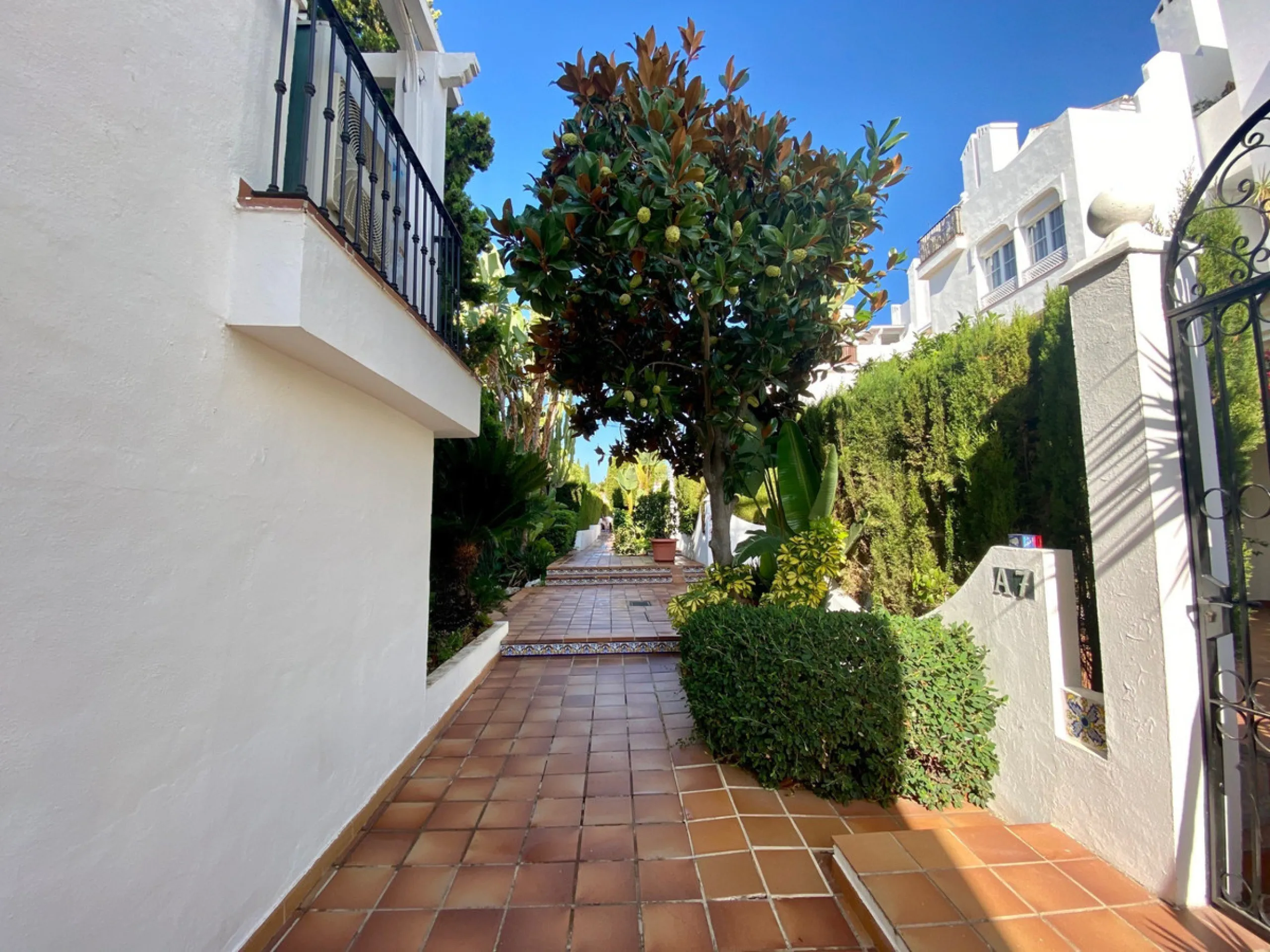 This impressive apartment is situated in the prestigious Nagüeles area on the renowned Marbella Golden Mile, offering a prime location in Marbella, Malaga. The property provides convenient access to a range of amenities and is ideally positioned near tran
