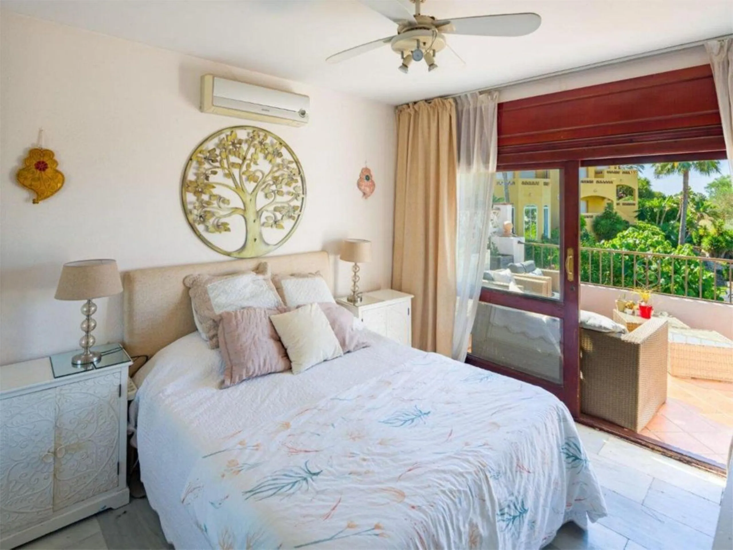 Nestled in the heart of Marbella's prestigious residential area, this elegant villa is a rare find, combining timeless Mediterranean charm with the potential for modern customization. With four bedrooms thoughtfully spread across two floors, this property