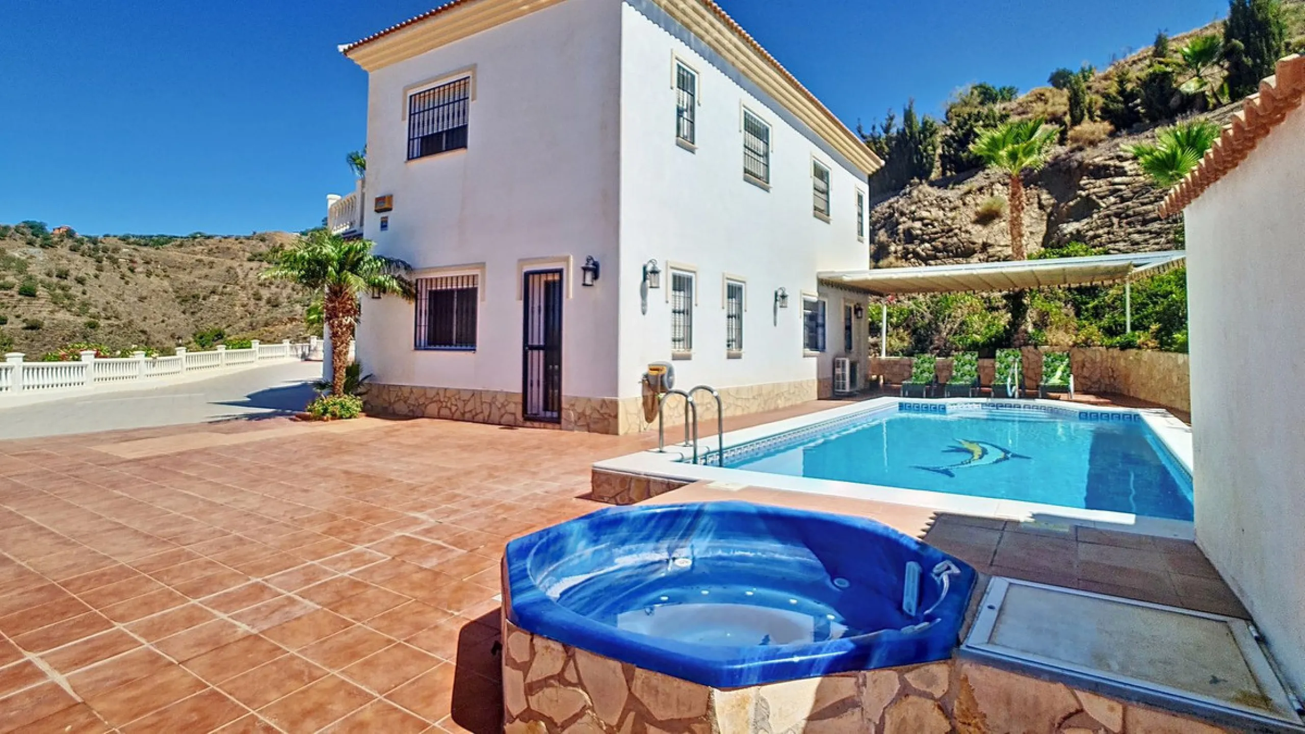 Enjoy breathtaking views of the Mediterranean Sea and surrounding mountains.