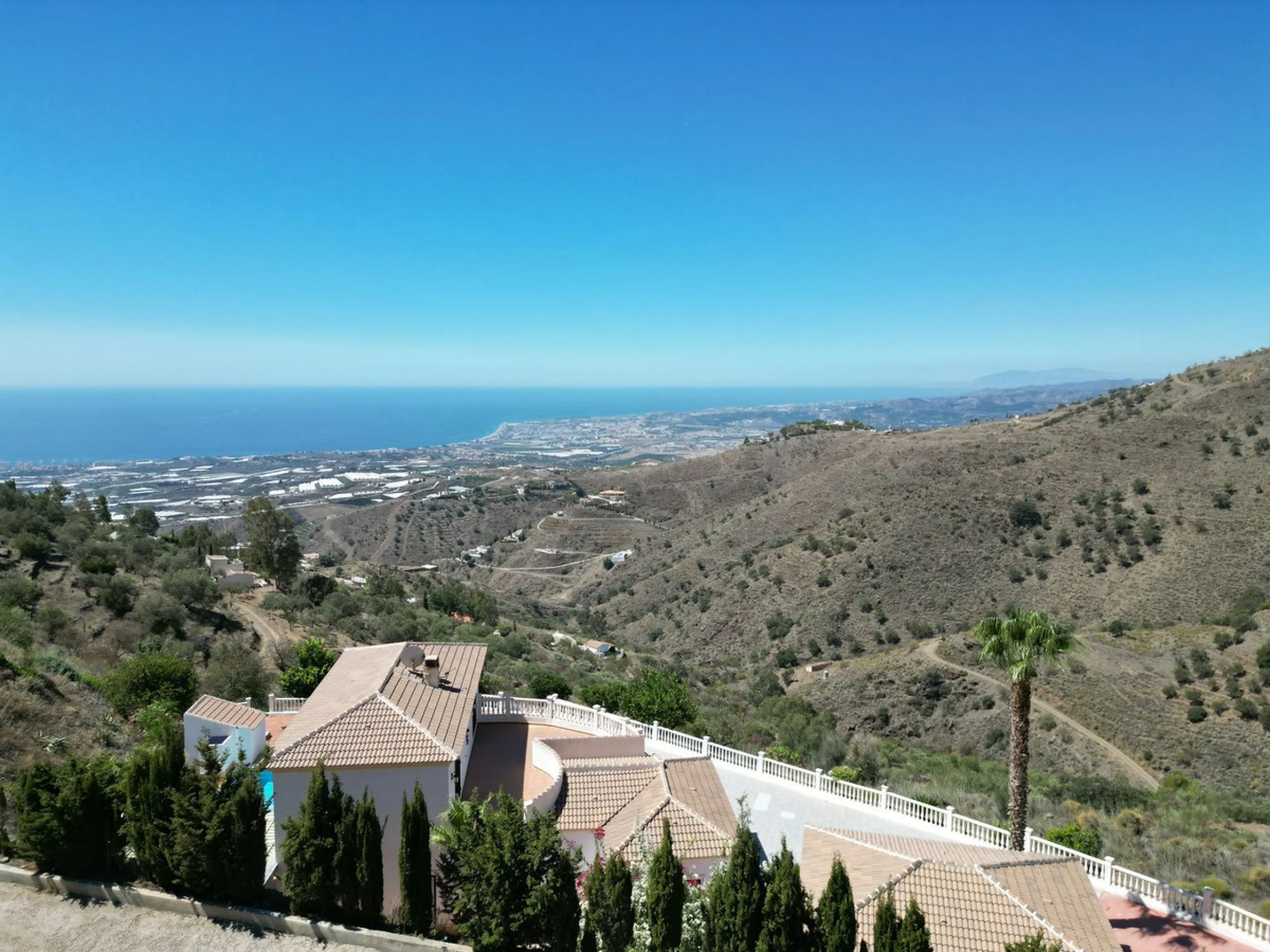 Enjoy breathtaking views of the Mediterranean Sea and surrounding mountains.