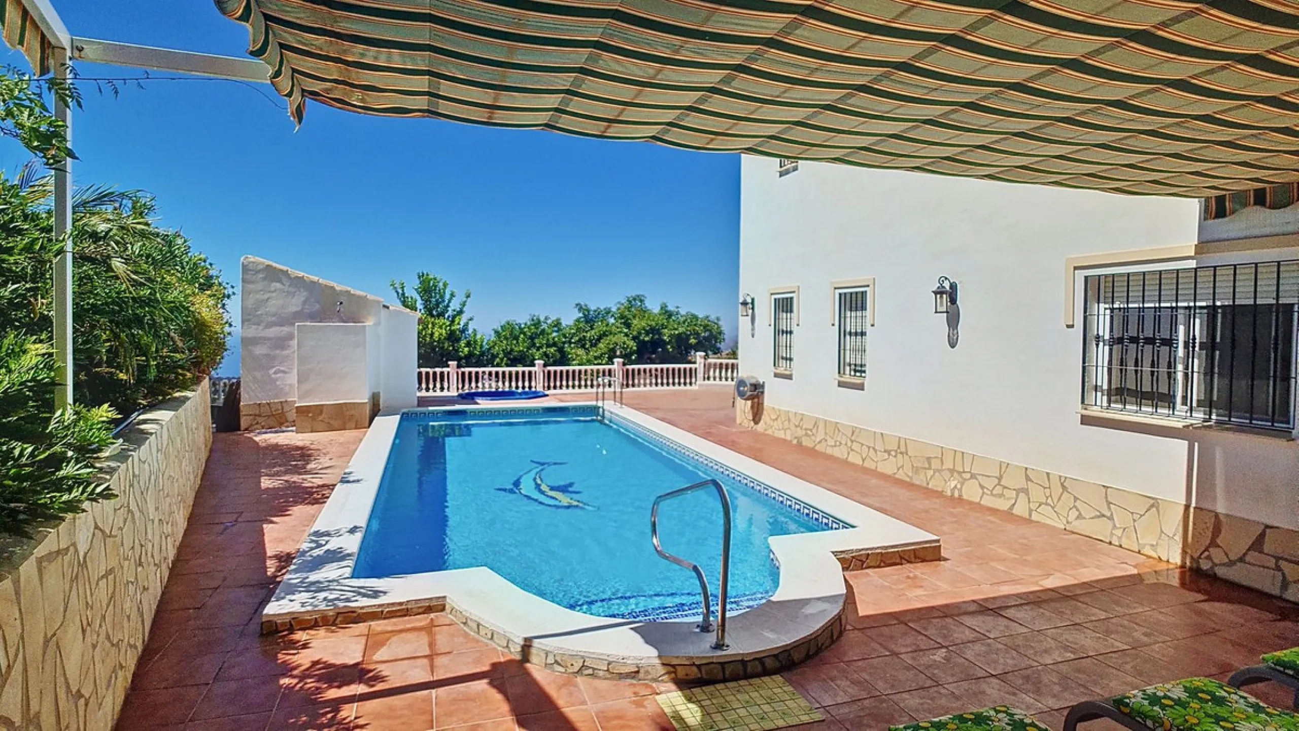 Enjoy breathtaking views of the Mediterranean Sea and surrounding mountains.