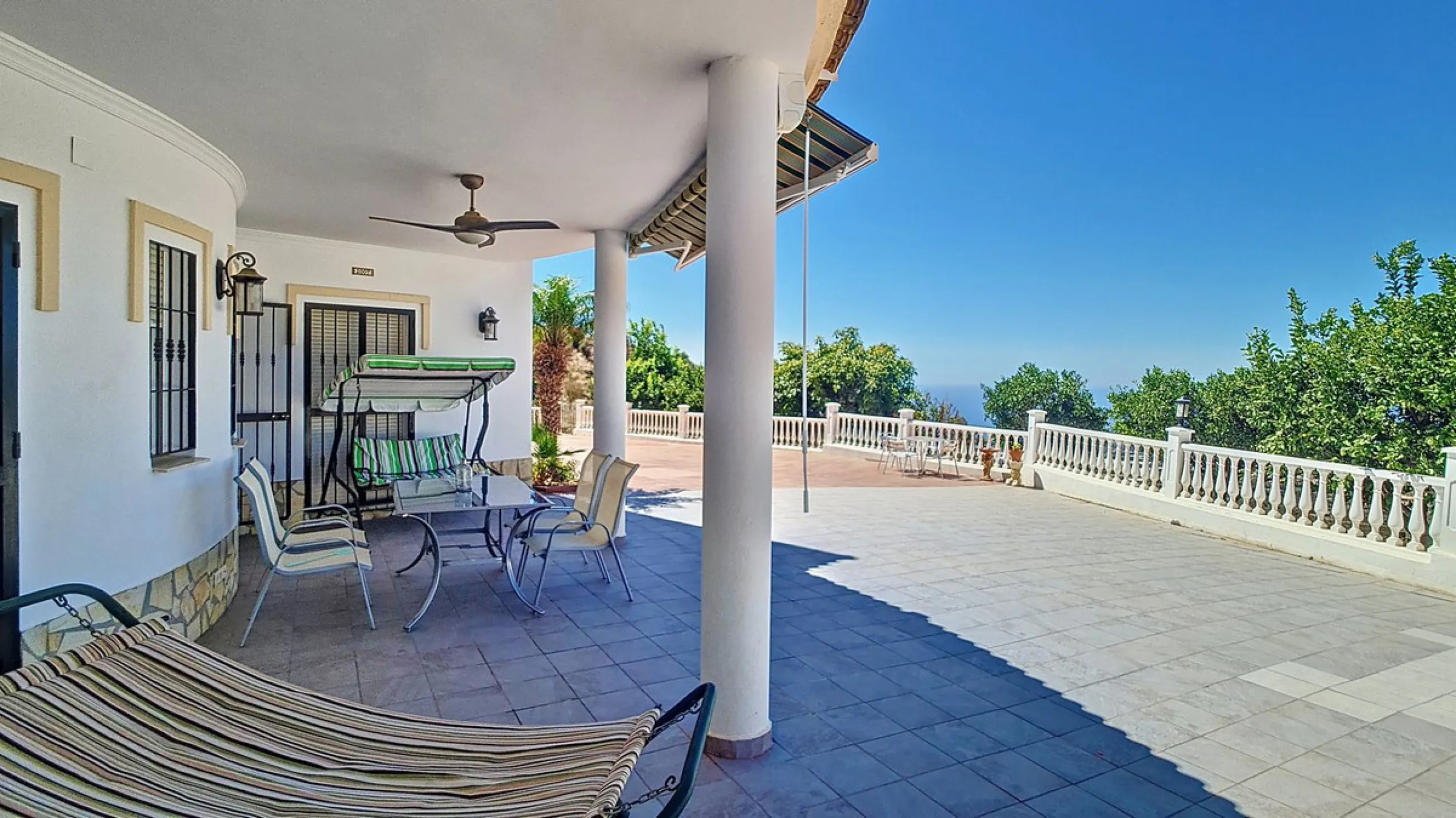 Enjoy breathtaking views of the Mediterranean Sea and surrounding mountains.