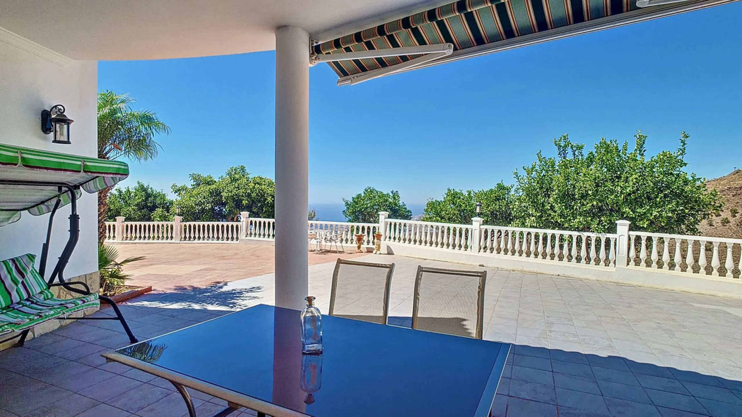 Enjoy breathtaking views of the Mediterranean Sea and surrounding mountains.