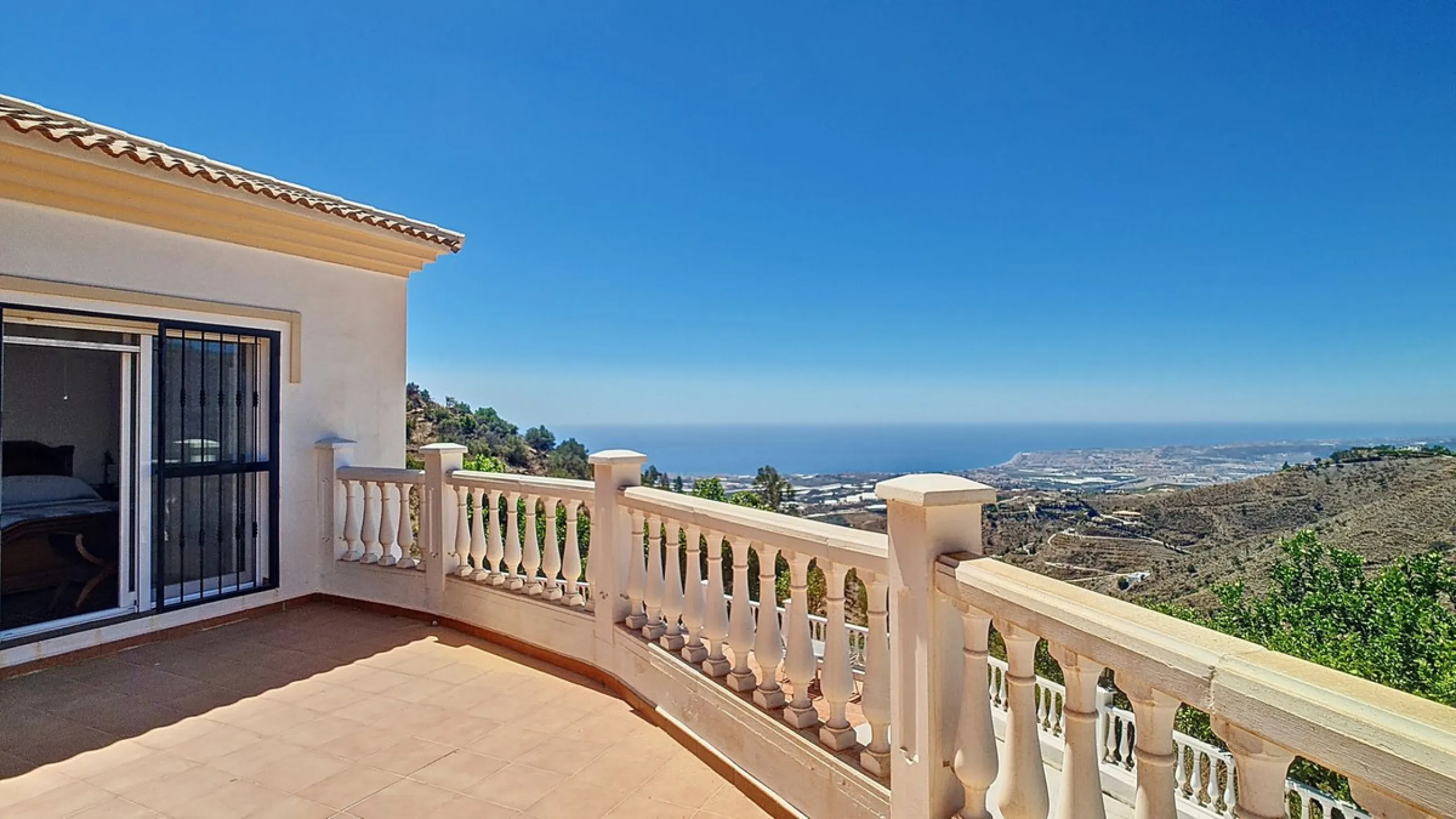 Enjoy breathtaking views of the Mediterranean Sea and surrounding mountains.