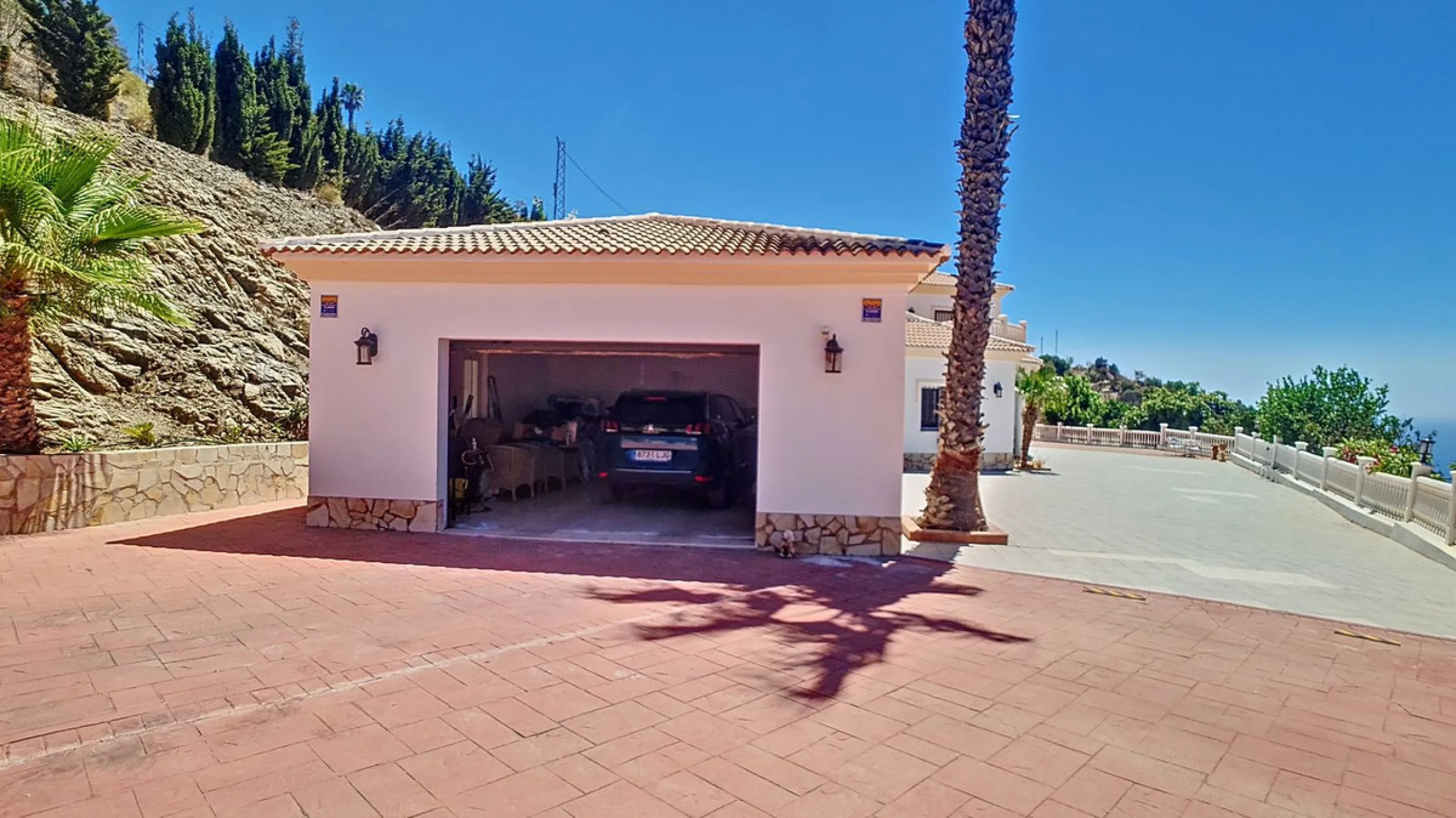 Enjoy breathtaking views of the Mediterranean Sea and surrounding mountains.
