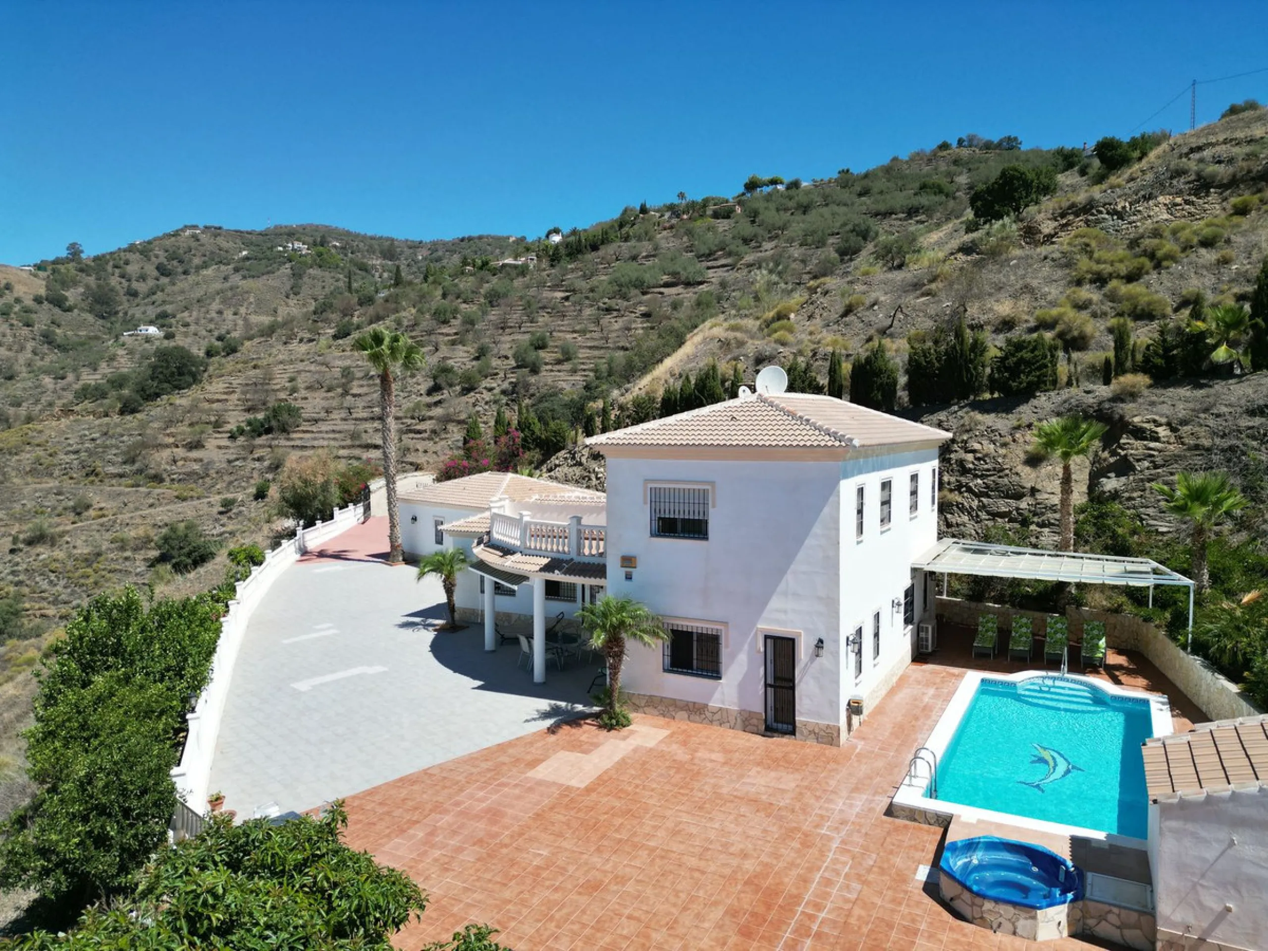 Enjoy breathtaking views of the Mediterranean Sea and surrounding mountains.