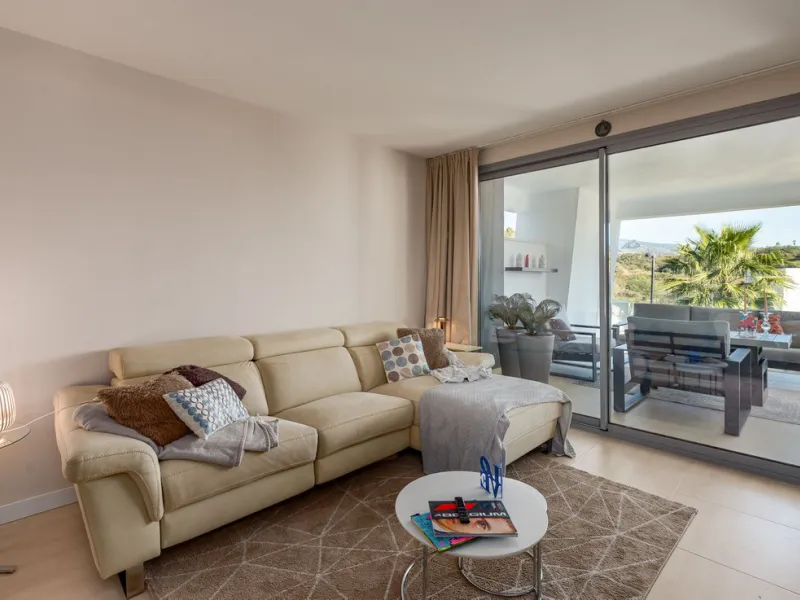 Nestled in the heart of the New Golden Mile, this enchanting 2-bedroom, 2-bathroom apartment offers a unique and captivating feature-mountain views that will take your breath away.