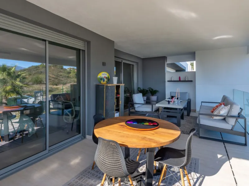 Nestled in the heart of the New Golden Mile, this enchanting 2-bedroom, 2-bathroom apartment offers a unique and captivating feature-mountain views that will take your breath away.