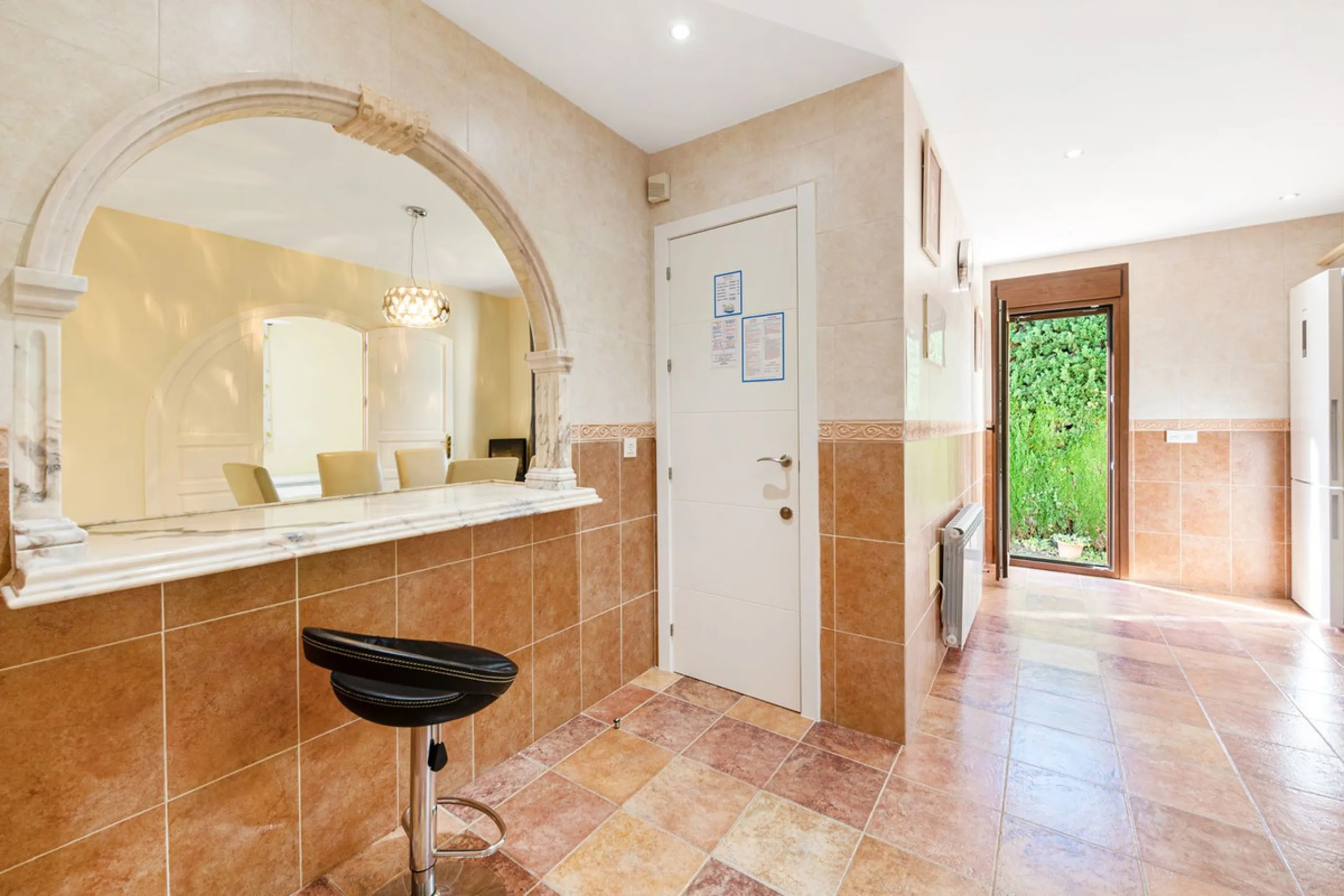 Villa "Casa Nina" is a characteristic Andalucian style modernised house, beautifully set in a tranquil location of Atalaya Alta, on the border between Estepona and Marbella - west of the enchanting Marbella city centre (10 min drive), and just a 5 minute 