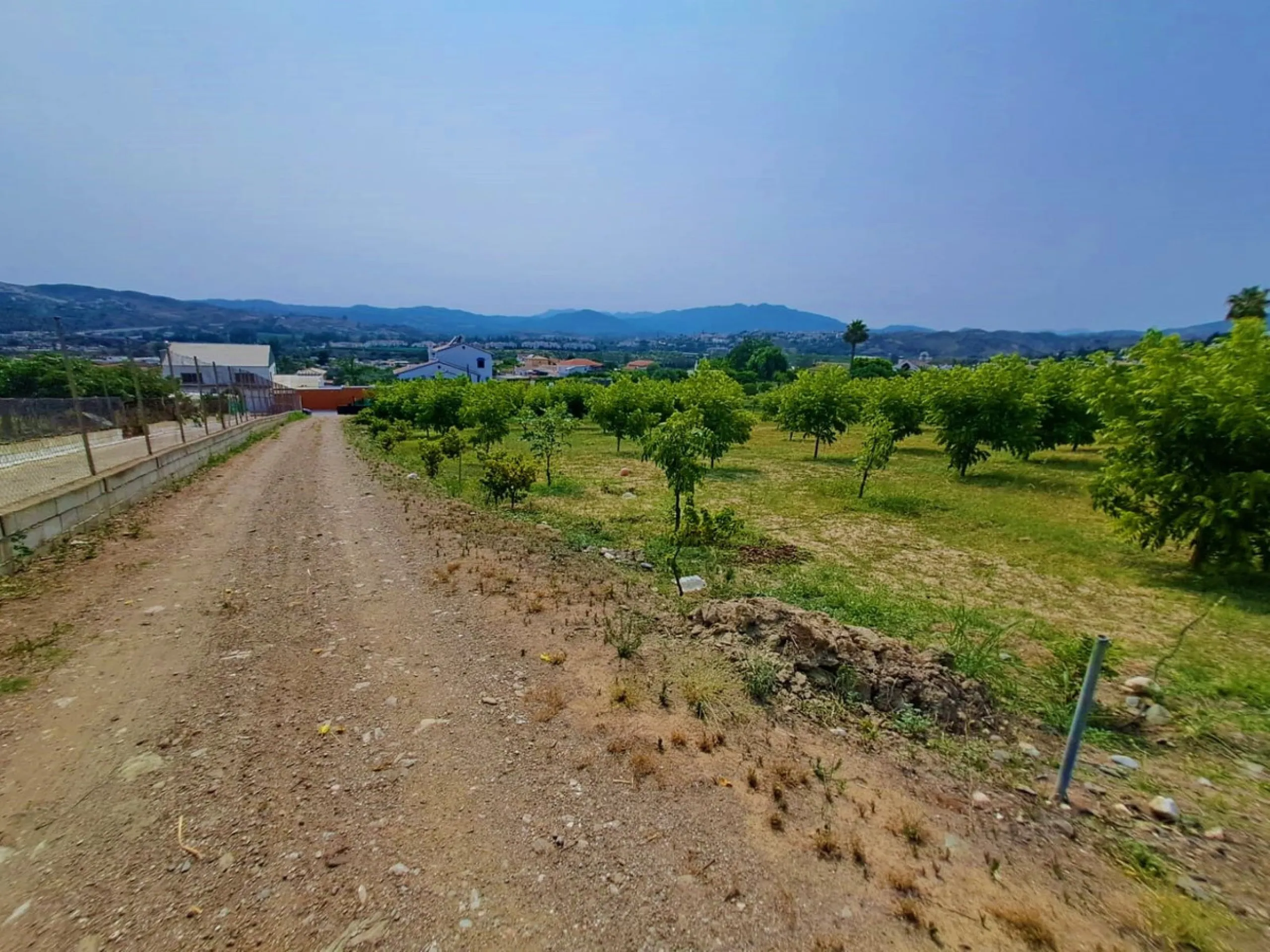 Plot of walnut trees of almost 5.000 m2 next to the Lagunas de Mijas. It is an agricultural property with electricity and water, it has a quarterly water cost of 150 euros fixed, so with 50 euros per month you have all the necessary water for the farm. On