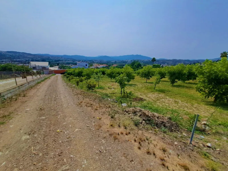 Plot of walnut trees of almost 5.000 m2 next to the Lagunas de Mijas. It is an agricultural property with electricity and water, it has a quarterly water cost of 150 euros fixed, so with 50 euros per month you have all the necessary water for the farm. On