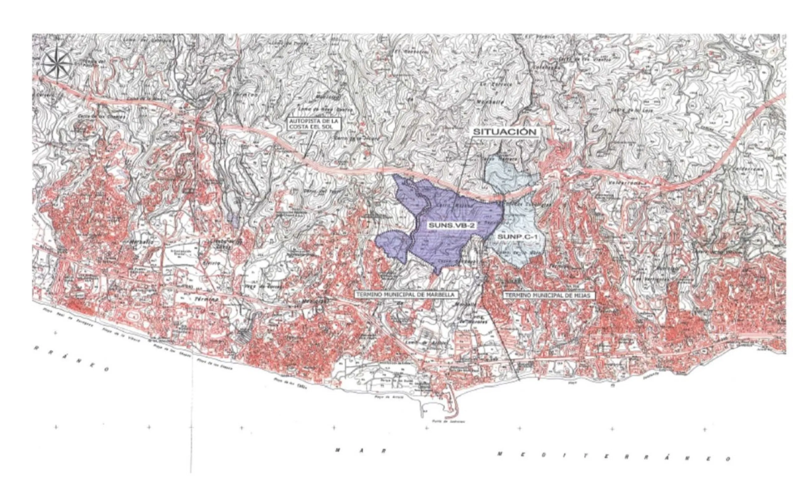 Plot - Land в продаже в Marbella, Málaga. Площадь участка 21458 м²