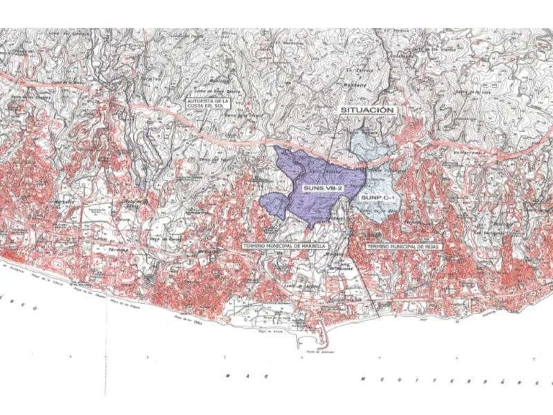 Plot - Land в продаже в Marbella, Málaga. Площадь участка 21458 м²