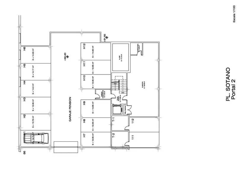 2-star hostel, called , located in the Cancelada area,