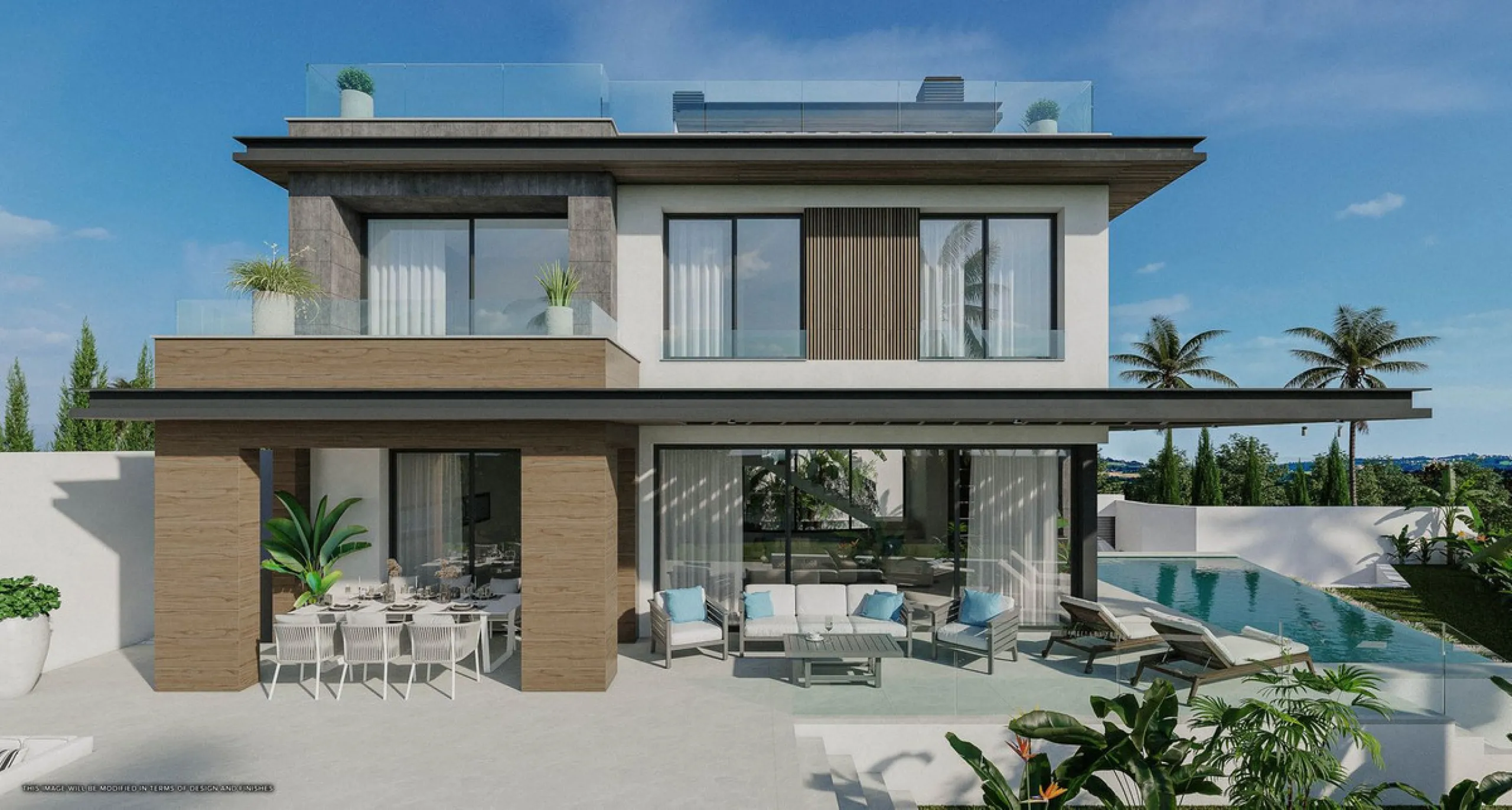 House - Detached Villa в продаже в Mijas, Málaga. В доме 3 спален и 3 ванных комнат. Площадь дома 373 м². Площадь участка 373 м²
