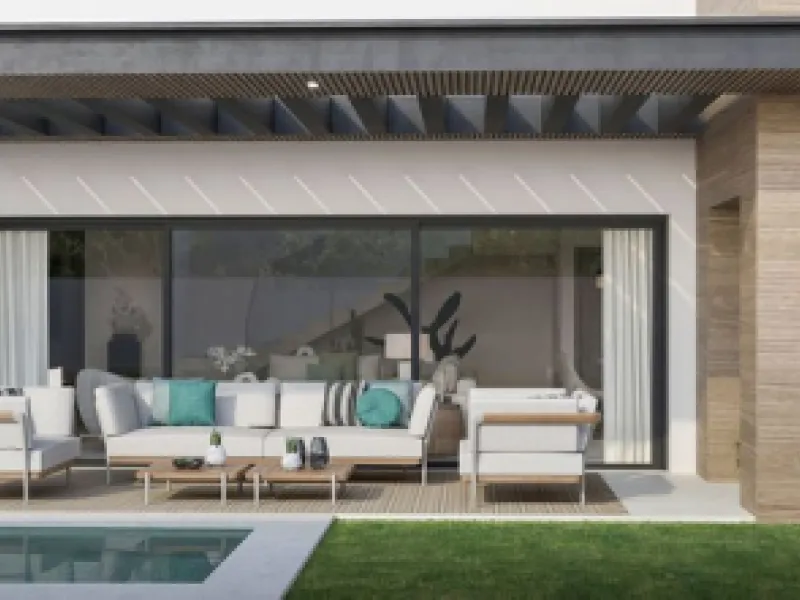 House - Detached Villa в продаже в Mijas, Málaga. В доме 3 спален и 3 ванных комнат. Площадь дома 373 м². Площадь участка 373 м²