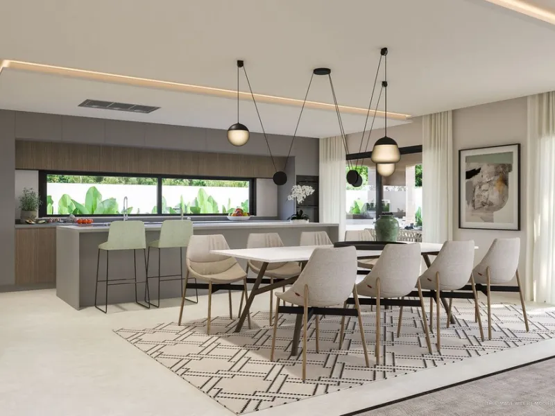House - Detached Villa в продаже в Mijas, Málaga. В доме 3 спален и 3 ванных комнат. Площадь дома 373 м². Площадь участка 373 м²