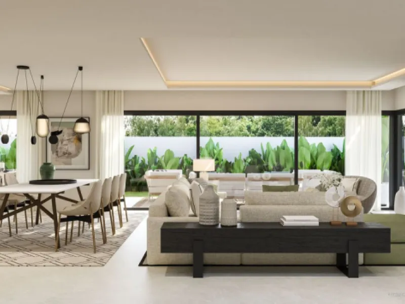 House - Detached Villa в продаже в Mijas, Málaga. В доме 3 спален и 3 ванных комнат. Площадь дома 373 м². Площадь участка 373 м²