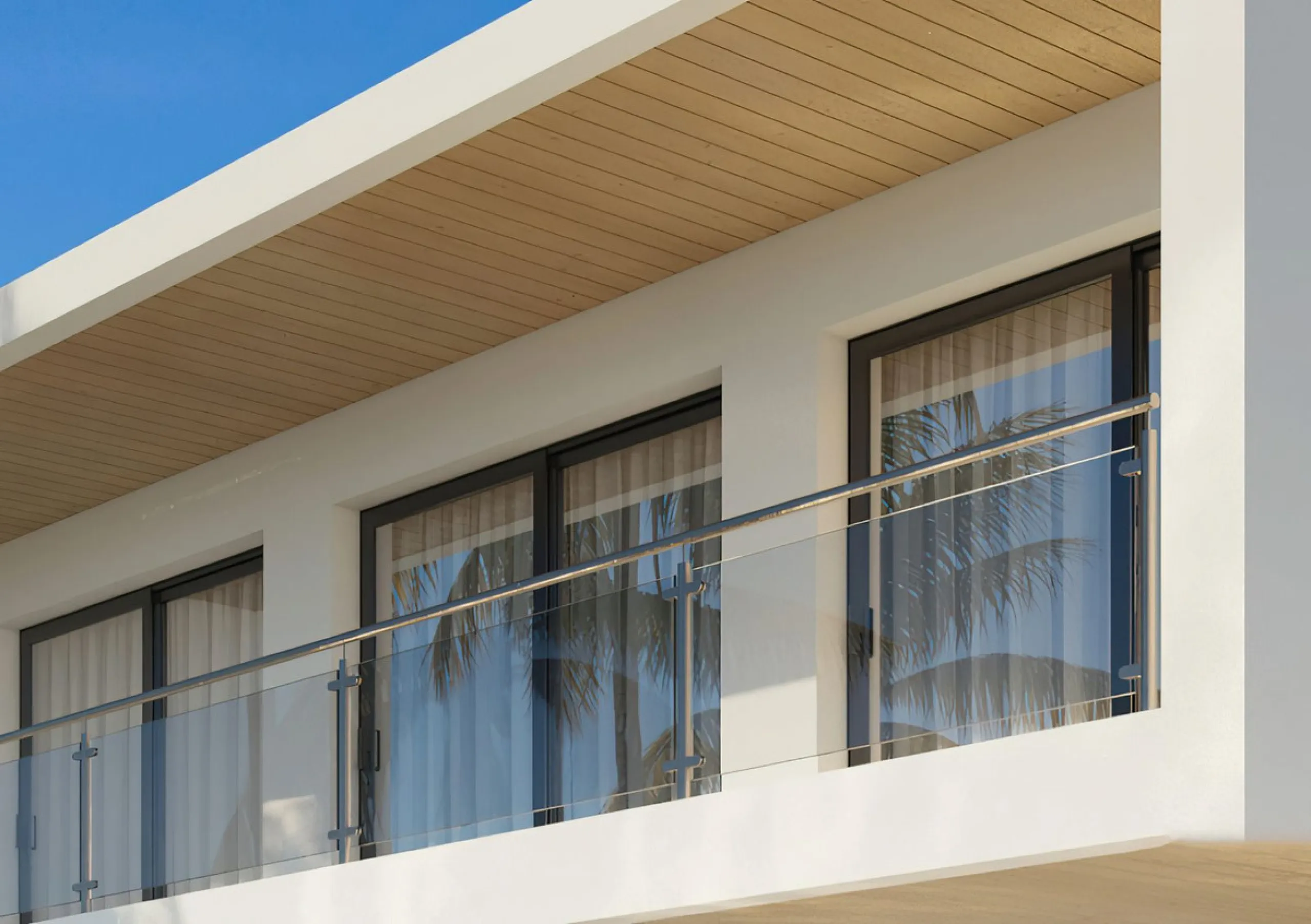 Connect with nature in these beautiful 3-storey villas on the outskirts of Coín. The large floor to ceiling window on the ground floor provides so much light that you could easily forget if you are inside or out, in the living room or on the terrace. It i