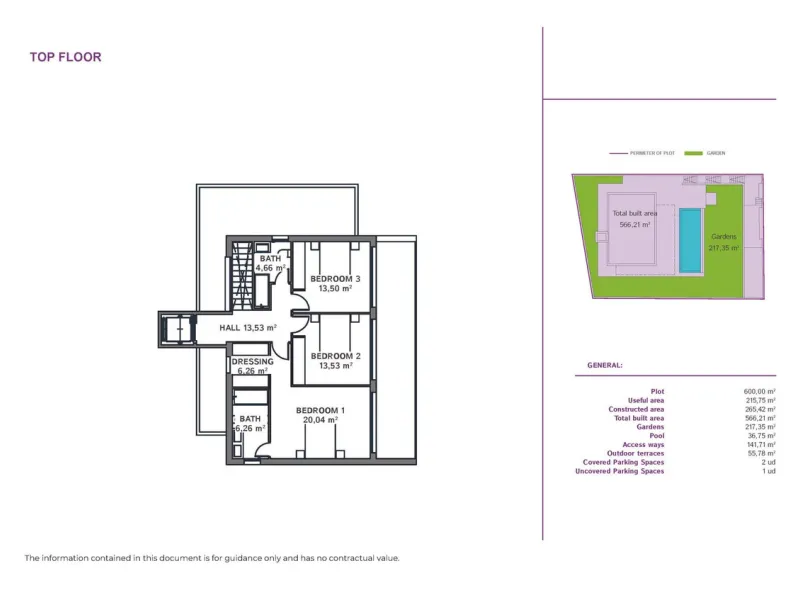 Connect with nature in these beautiful 3-storey villas on the outskirts of Coín. The large floor to ceiling window on the ground floor provides so much light that you could easily forget if you are inside or out, in the living room or on the terrace. It i