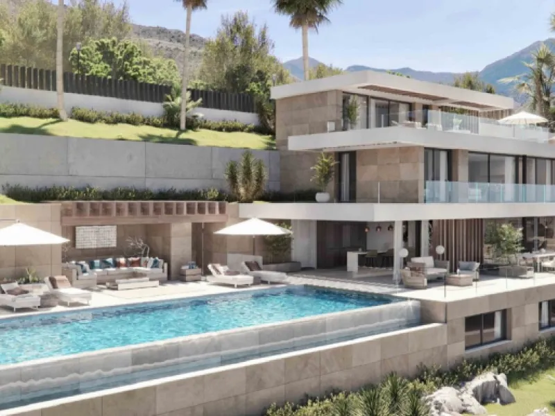 Residential plot for sale in El Real de la Quinta, with a building capacity of 10% Its suitable for building detached villa with 2 floors + basements + terraces + porches, or 920.30m2 if we include the basements.