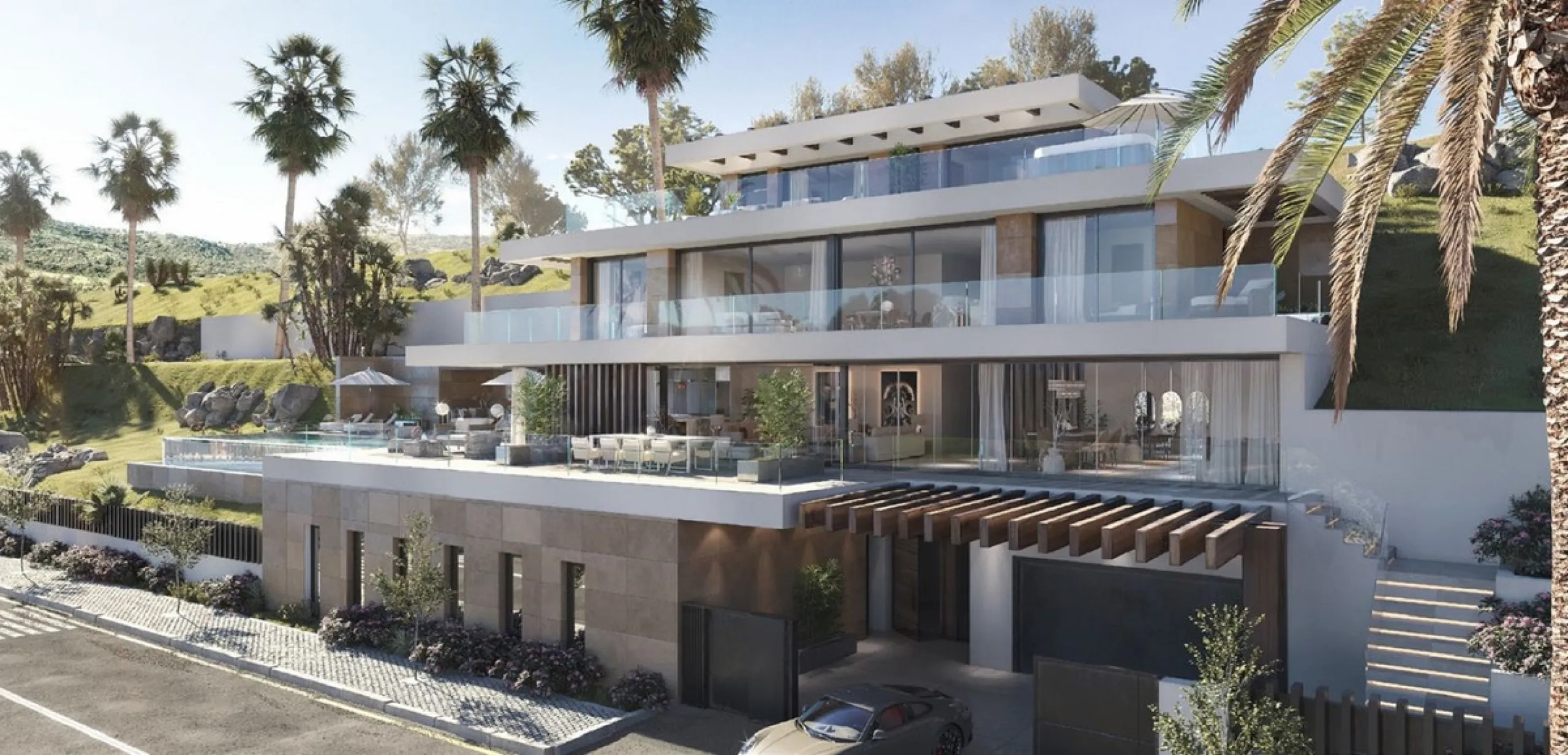Residential plot for sale in El Real de la Quinta, with a building capacity of 10% Its suitable for building detached villa with 2 floors + basements + terraces + porches, or 920.30m2 if we include the basements.