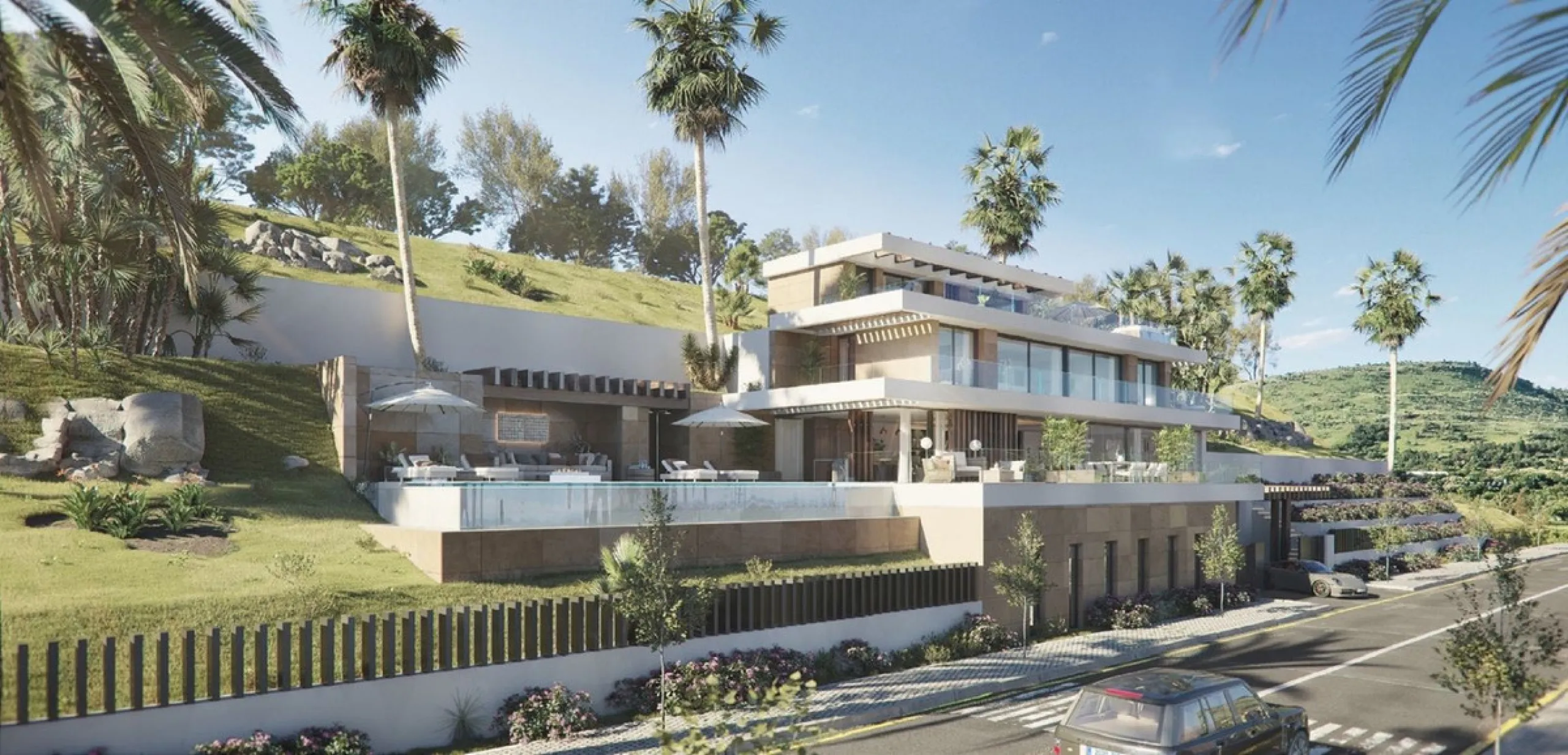Residential plot for sale in El Real de la Quinta, with a building capacity of 10% Its suitable for building detached villa with 2 floors + basements + terraces + porches, or 920.30m2 if we include the basements.