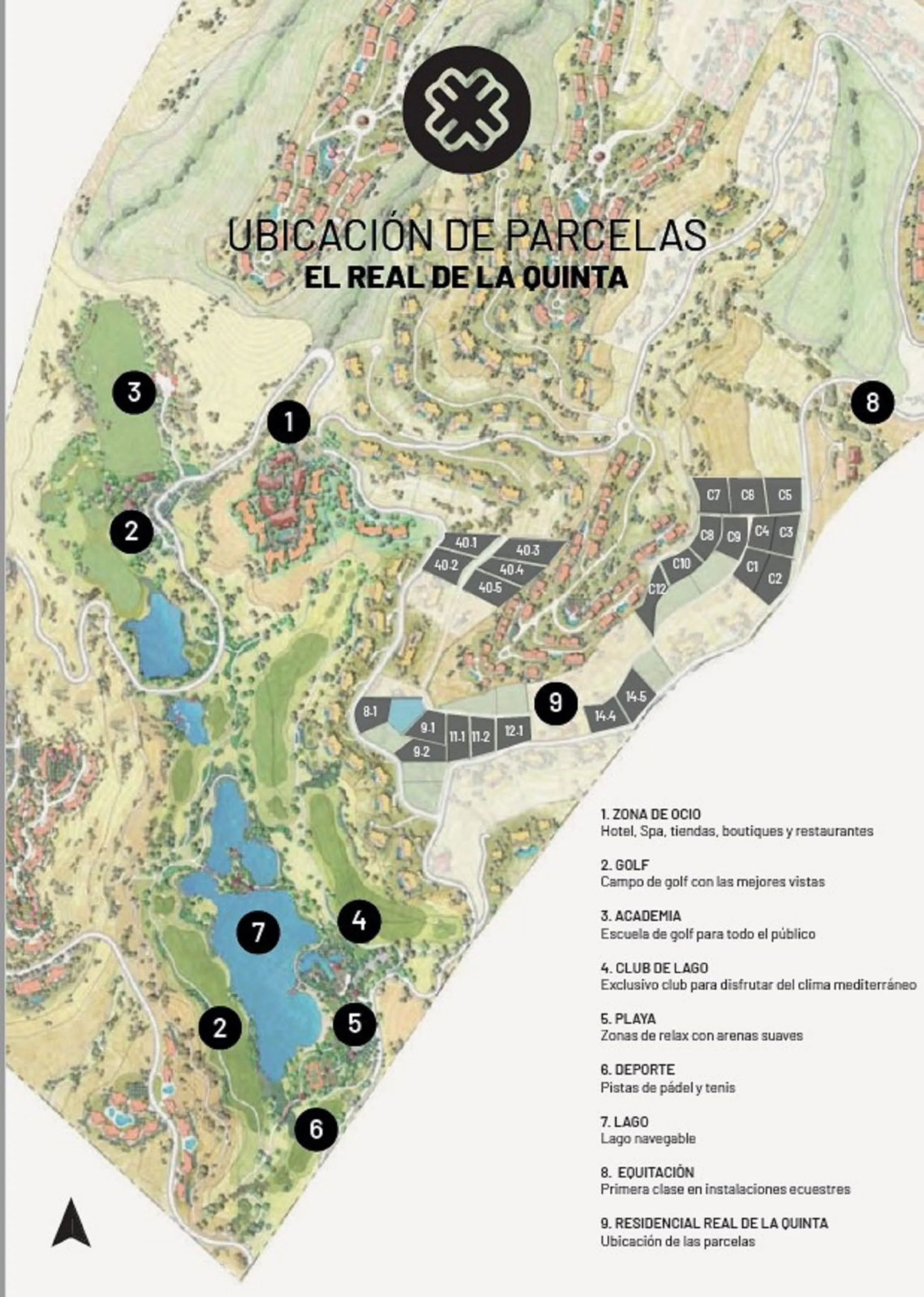 Residential plot for sale in El Real de la Quinta, with a building capacity of 10% Its suitable for building detached villa with 2 floors + basements + terraces + porches, or 920.30m2 if we include the basements.