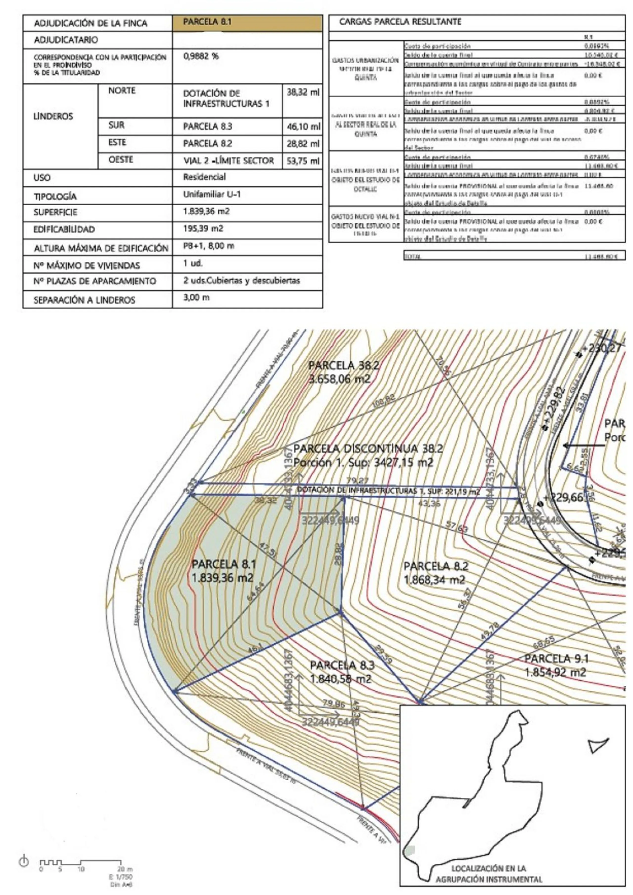 Residential plot for sale in El Real de la Quinta, with a building capacity of 10% Its suitable for building detached villa with 2 floors + basements + terraces + porches, or 920.30m2 if we include the basements.