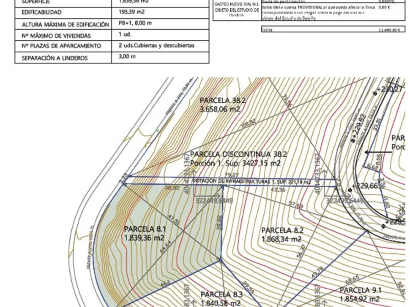 Residential plot for sale in El Real de la Quinta, with a building capacity of 10% Its suitable for building detached villa with 2 floors + basements + terraces + porches, or 920.30m2 if we include the basements.