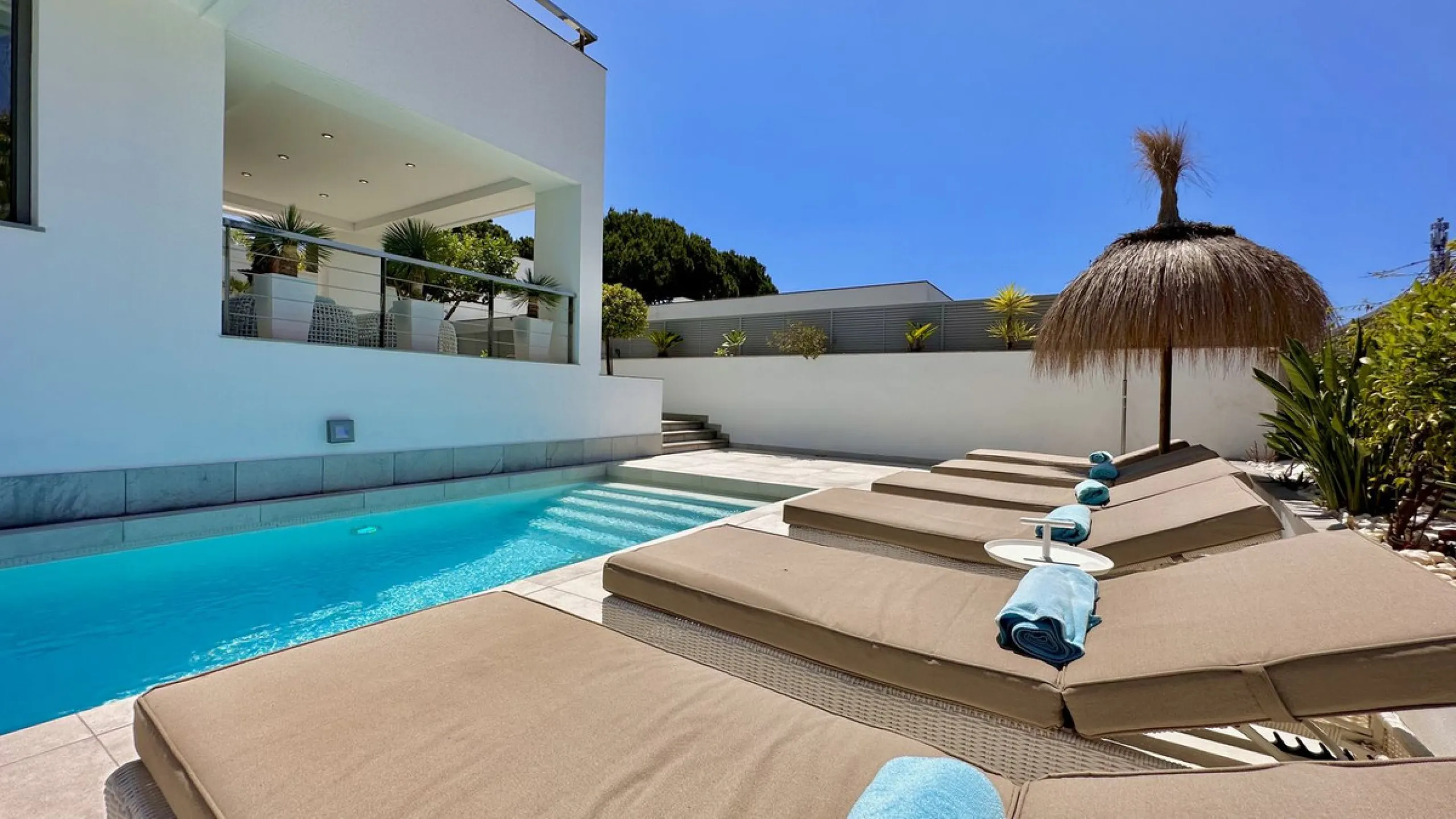 Modern Villa with high quality interior designer in Nagueles Golden Mile.