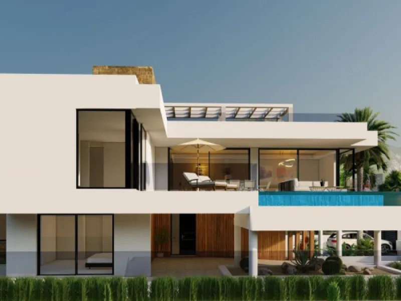 SECOND LINE BEACH MARBELLA. PLOT WITH BUILDING LICENCE APPROVED. READY TO BUILT NOW!!! APPROVAL FOR LICENCE TOOK 22 MONTHS. A stunning 5/6 bed, 5 bath luxury carbon passive Eco villa located second line beach in Marbesa/Marbella. Easy walking distance to 