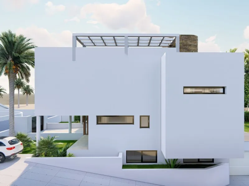 SECOND LINE BEACH MARBELLA. PLOT WITH BUILDING LICENCE APPROVED. READY TO BUILT NOW!!! APPROVAL FOR LICENCE TOOK 22 MONTHS. A stunning 5/6 bed, 5 bath luxury carbon passive Eco villa located second line beach in Marbesa/Marbella. Easy walking distance to 
