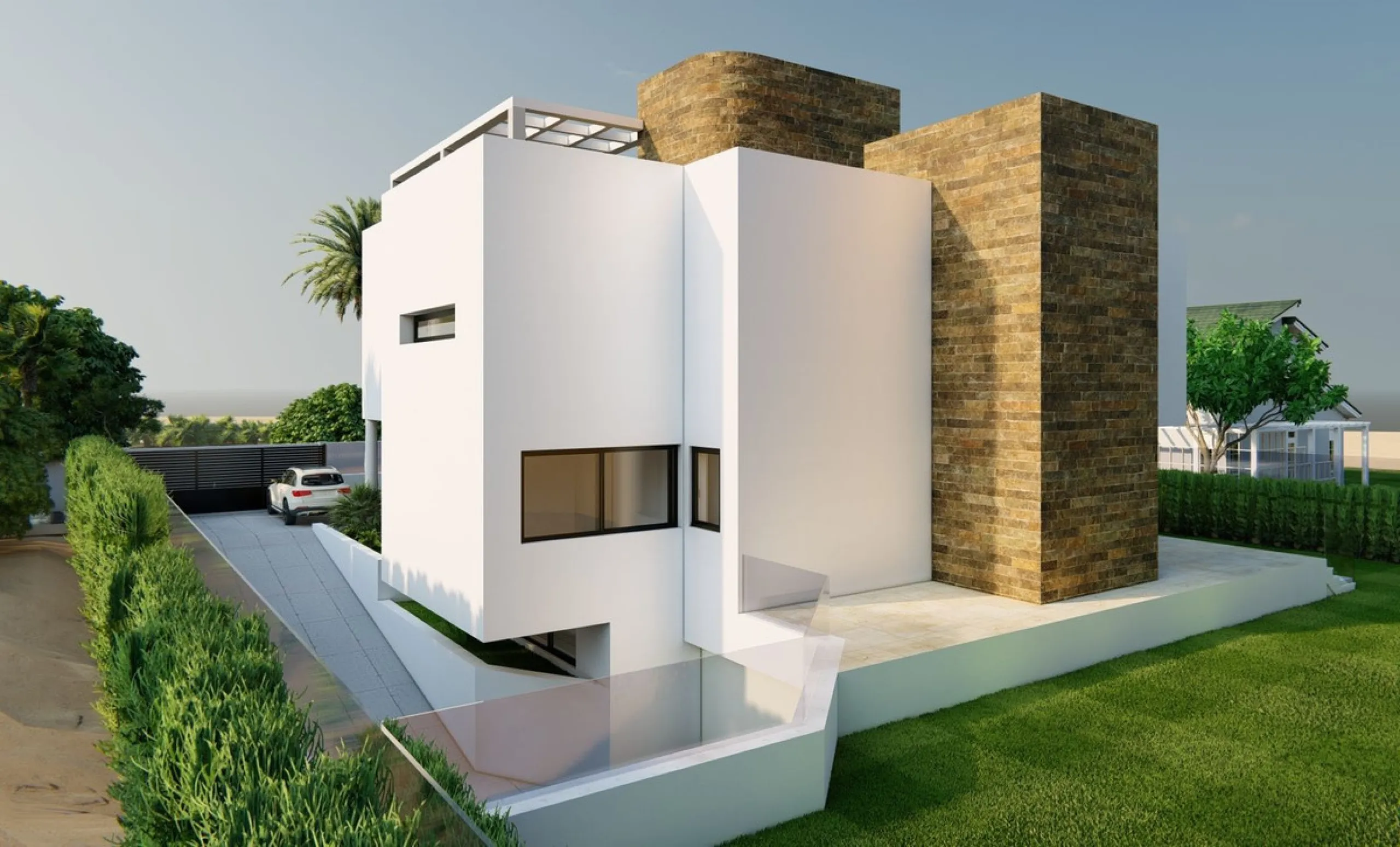 SECOND LINE BEACH MARBELLA. PLOT WITH BUILDING LICENCE APPROVED. READY TO BUILT NOW!!! APPROVAL FOR LICENCE TOOK 22 MONTHS. A stunning 5/6 bed, 5 bath luxury carbon passive Eco villa located second line beach in Marbesa/Marbella. Easy walking distance to 