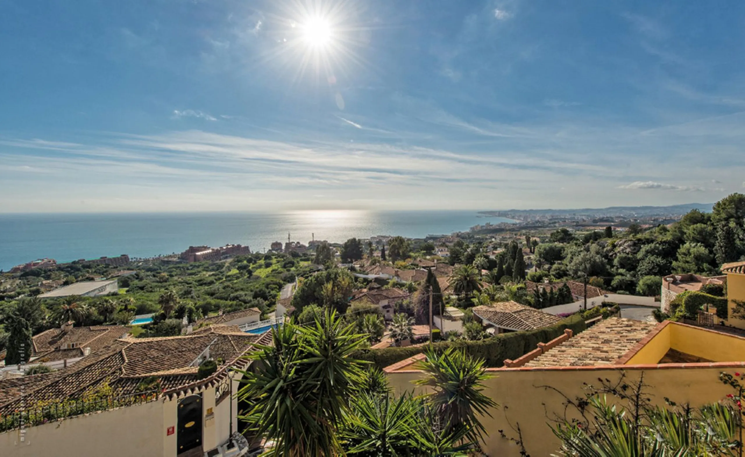 Espectacular villa with the best panoramic sea views.