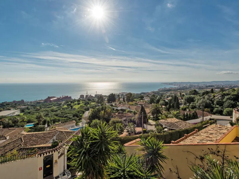 Espectacular villa with the best panoramic sea views.