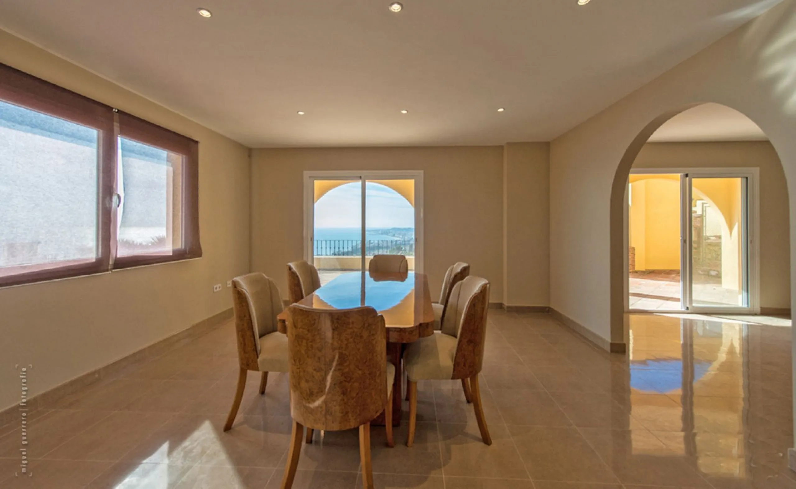 Espectacular villa with the best panoramic sea views.