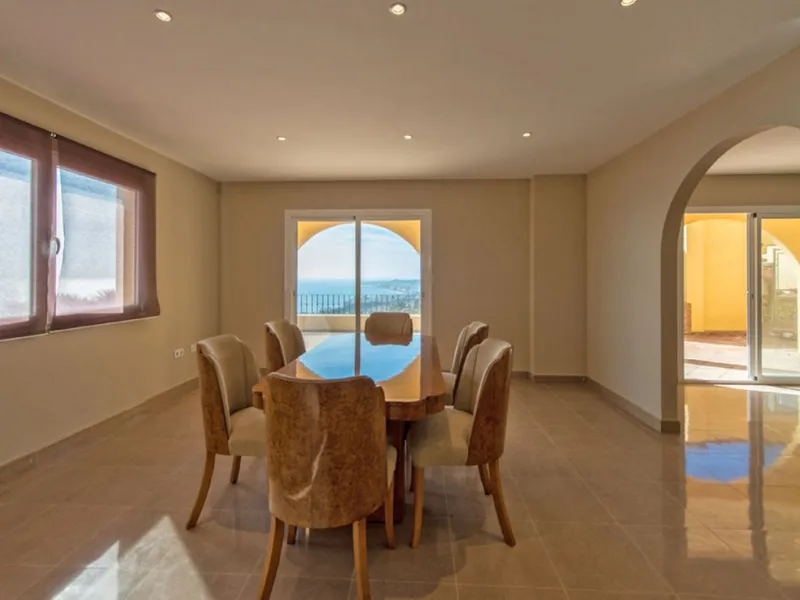 Espectacular villa with the best panoramic sea views.
