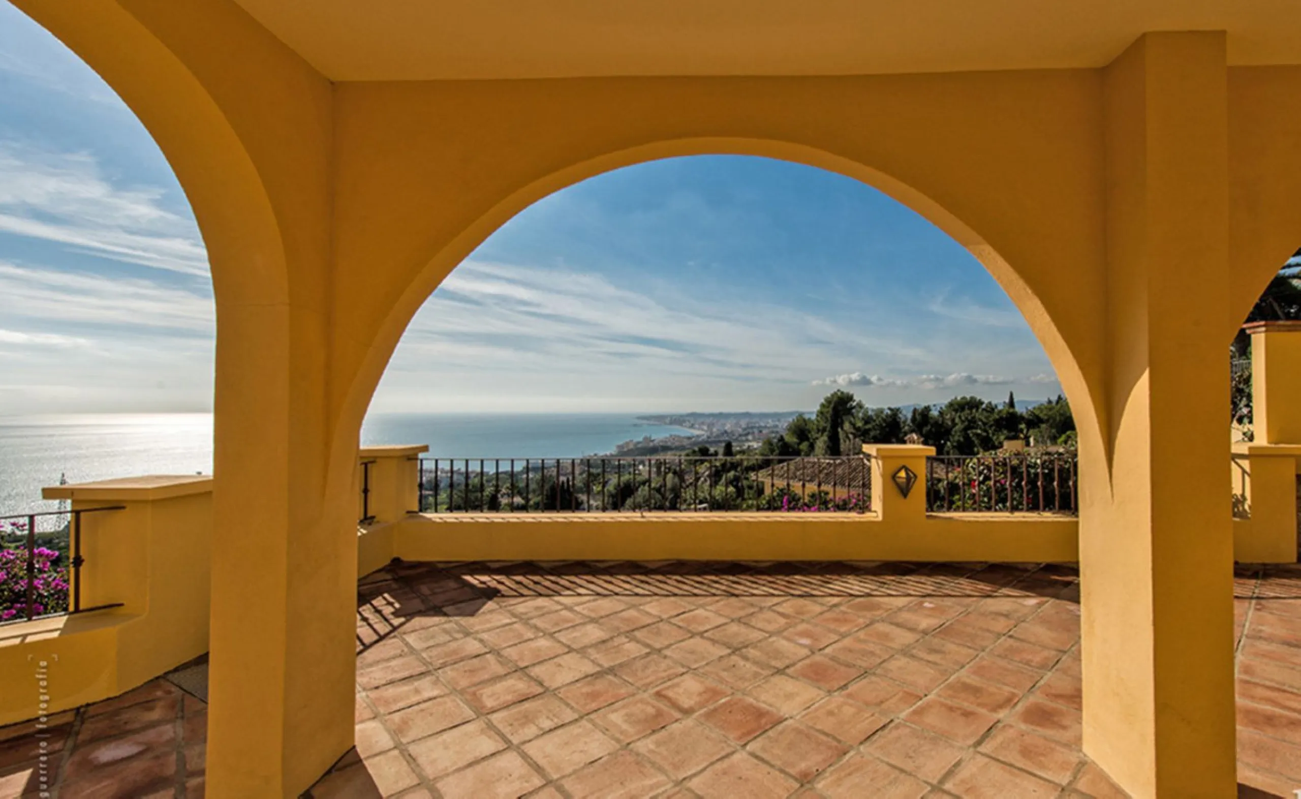 Espectacular villa with the best panoramic sea views.