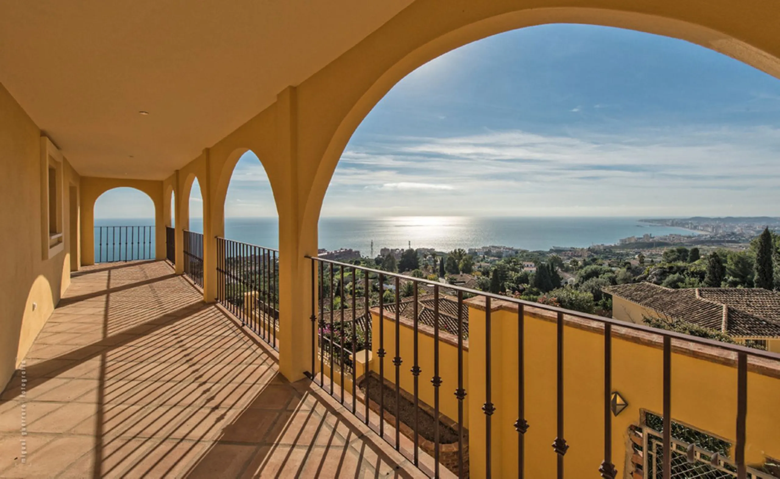 Espectacular villa with the best panoramic sea views.