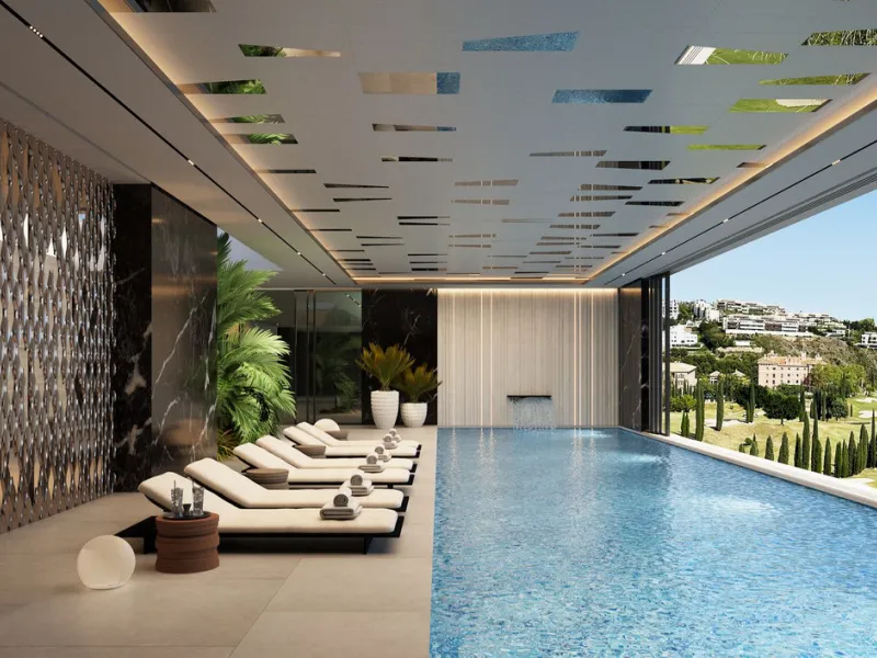 The modern villa is an exceptional property that offers an unmatched level of luxury and sophistication. Situated on a vast 3200 square meter plot, this villa offers residents ample space to enjoy their privacy and an abundance of natural light that flood