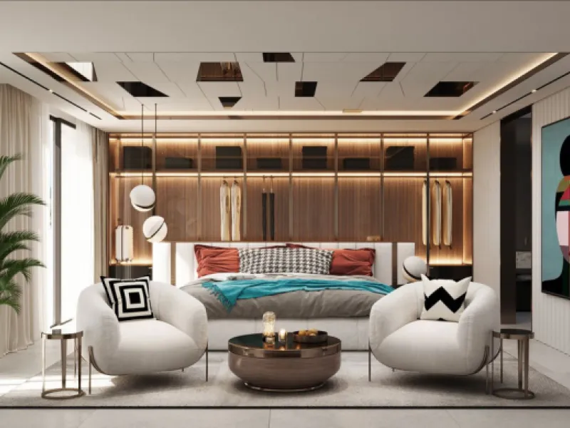 The modern villa is an exceptional property that offers an unmatched level of luxury and sophistication. Situated on a vast 3200 square meter plot, this villa offers residents ample space to enjoy their privacy and an abundance of natural light that flood