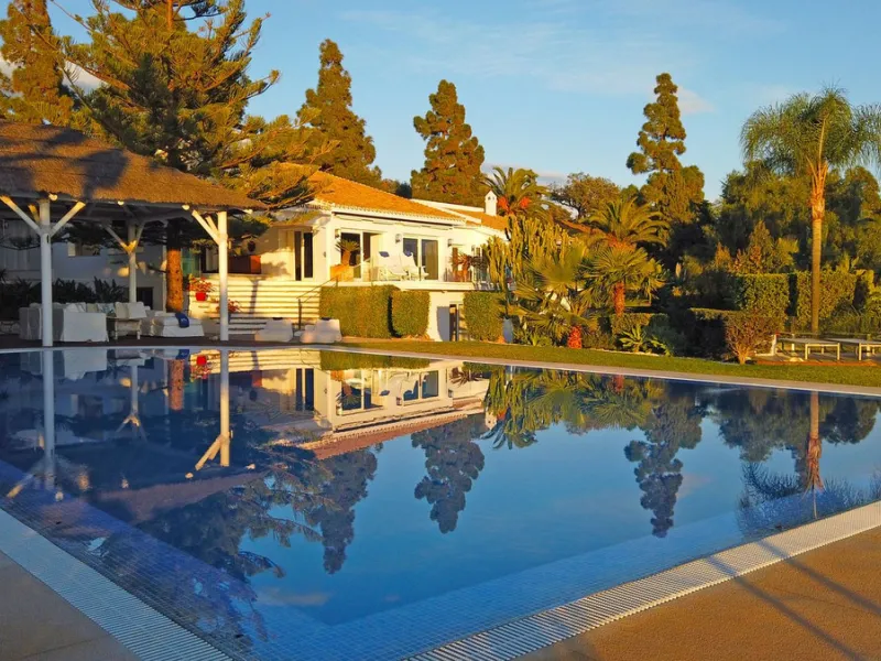 INVESTORS DREAM Luxury villa set in beautiful tropical gardens with amazing sea views from everywhere.