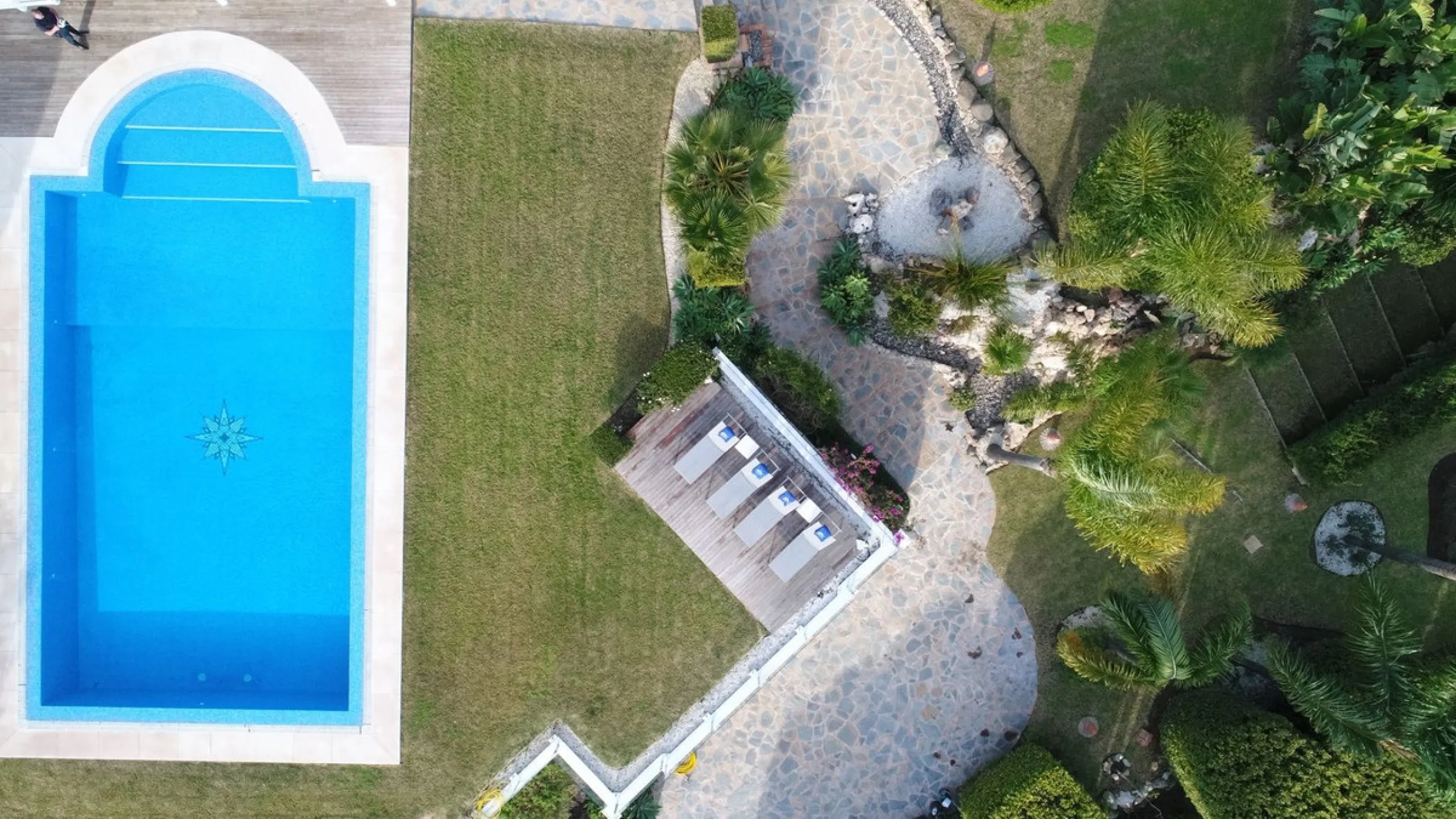 INVESTORS DREAM Luxury villa set in beautiful tropical gardens with amazing sea views from everywhere.